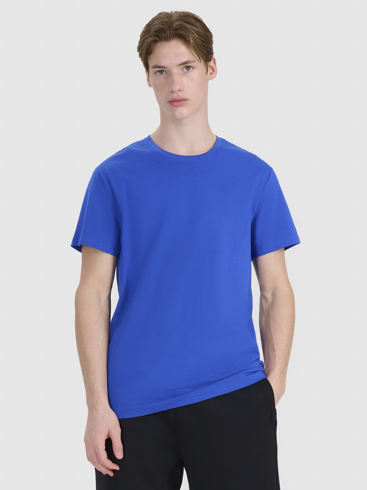 4F Tricou regular cu imprimeu pentru bărbați - S