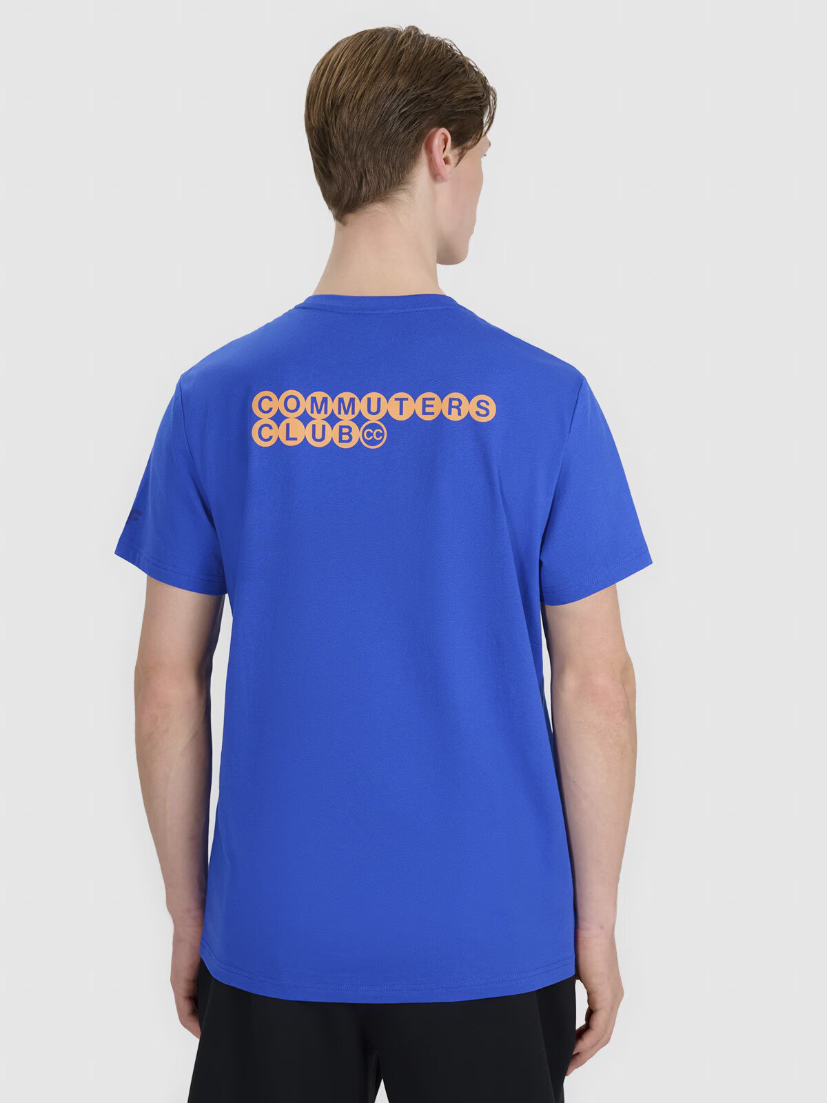 4F Tricou regular cu imprimeu pentru bărbați - S