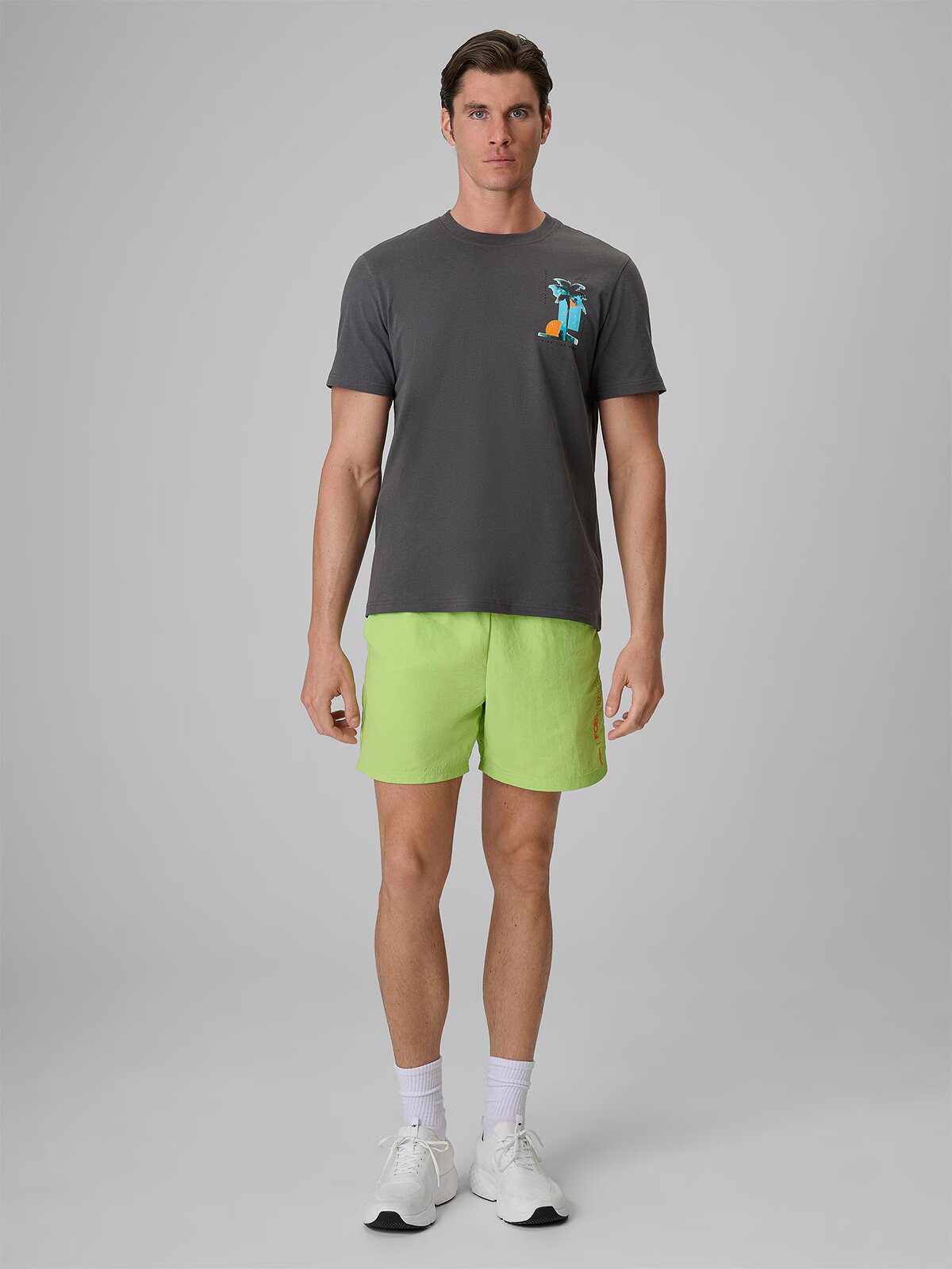 4F Tricou regular cu imprimeu pentru bărbați - XXL