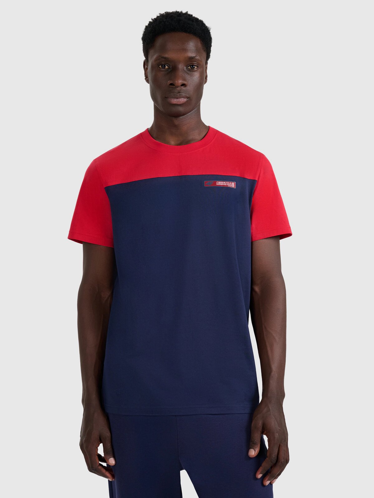 4F Tricou regular cu imprimeu pentru bărbați - S