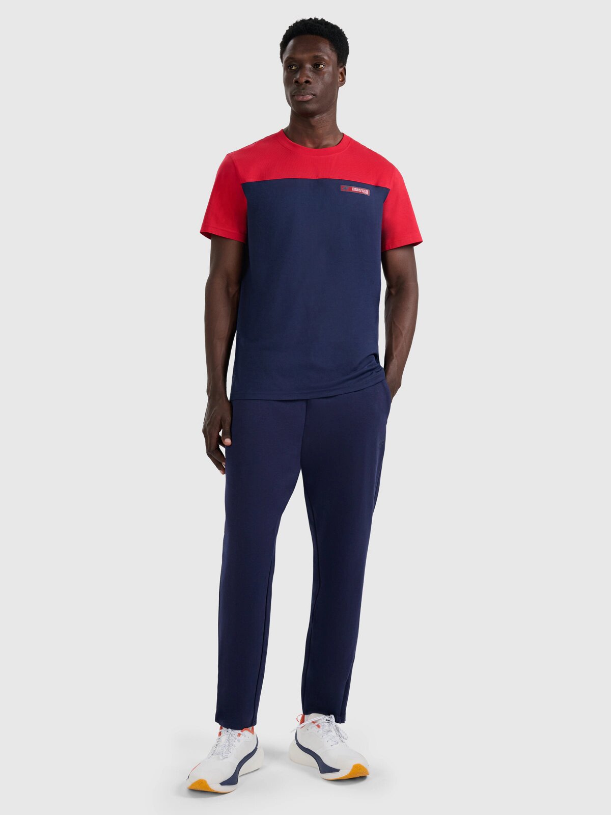 4F Tricou regular cu imprimeu pentru bărbați - S