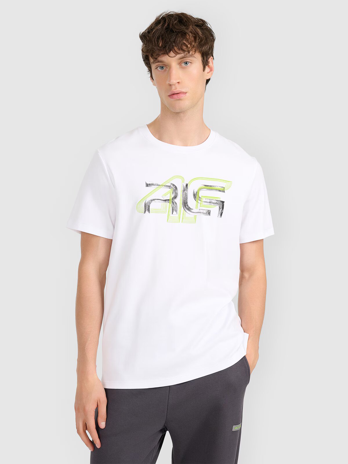 4F Tricou regular cu imprimeu pentru bărbați x Robert Lewandowski - XXL
