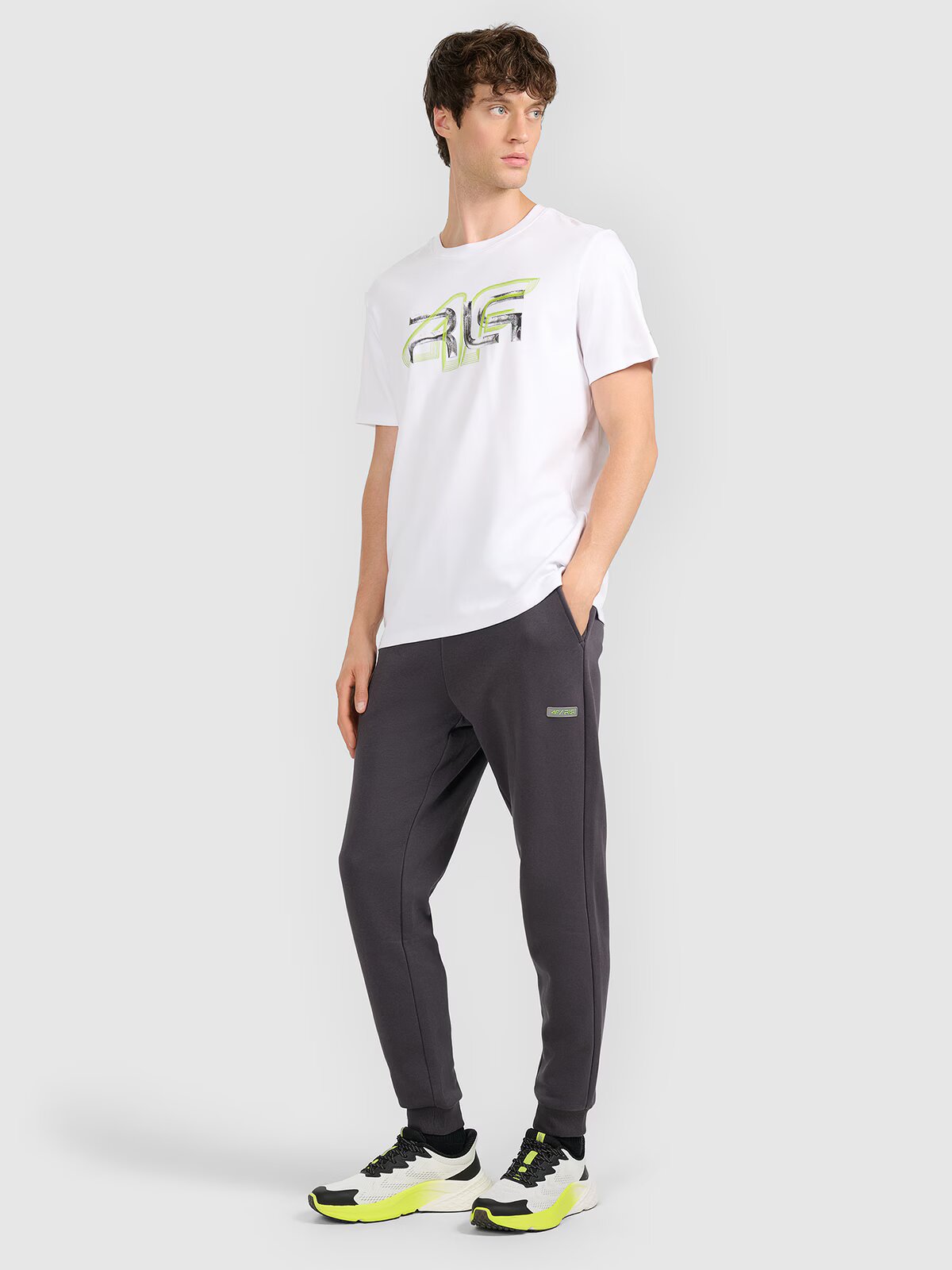 4F Tricou regular cu imprimeu pentru bărbați x Robert Lewandowski - XXL