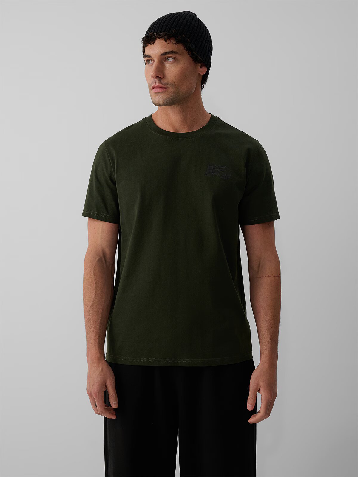 4F Tricou regular cu imprimeu pentru bărbați - XL