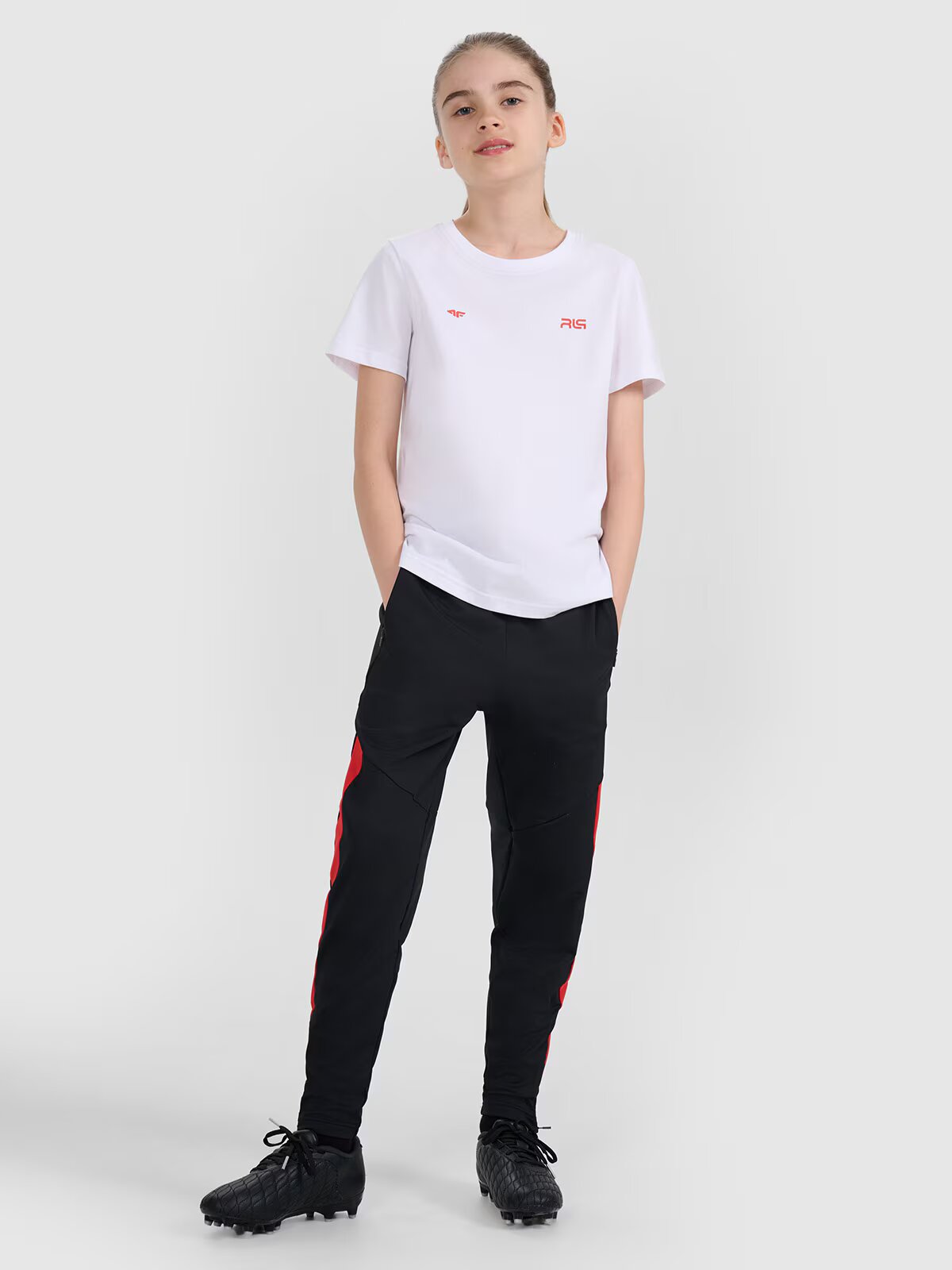 4F Tricou regular cu imprimeu pentru copii JUNIOR x Robert Lewandowski - 152