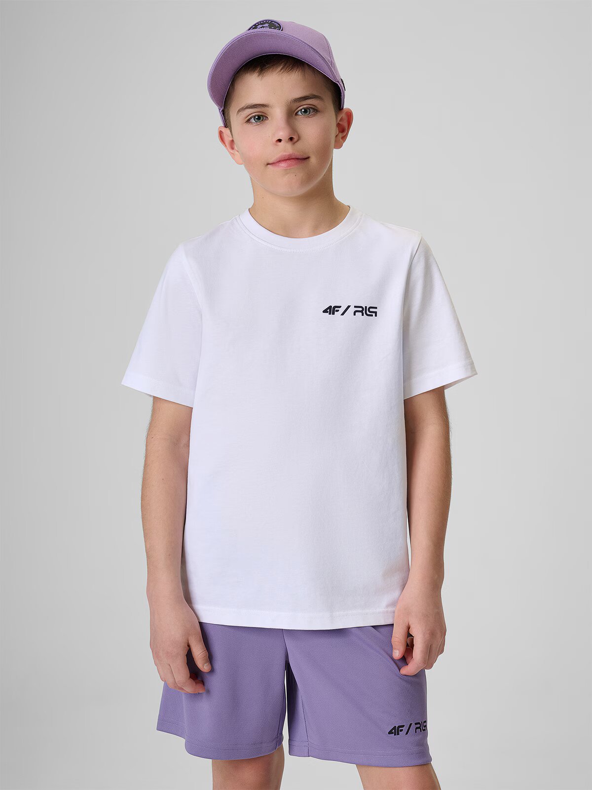 4F Tricou regular cu imprimeu pentru copii JUNIOR x Robert Lewandowski - 128