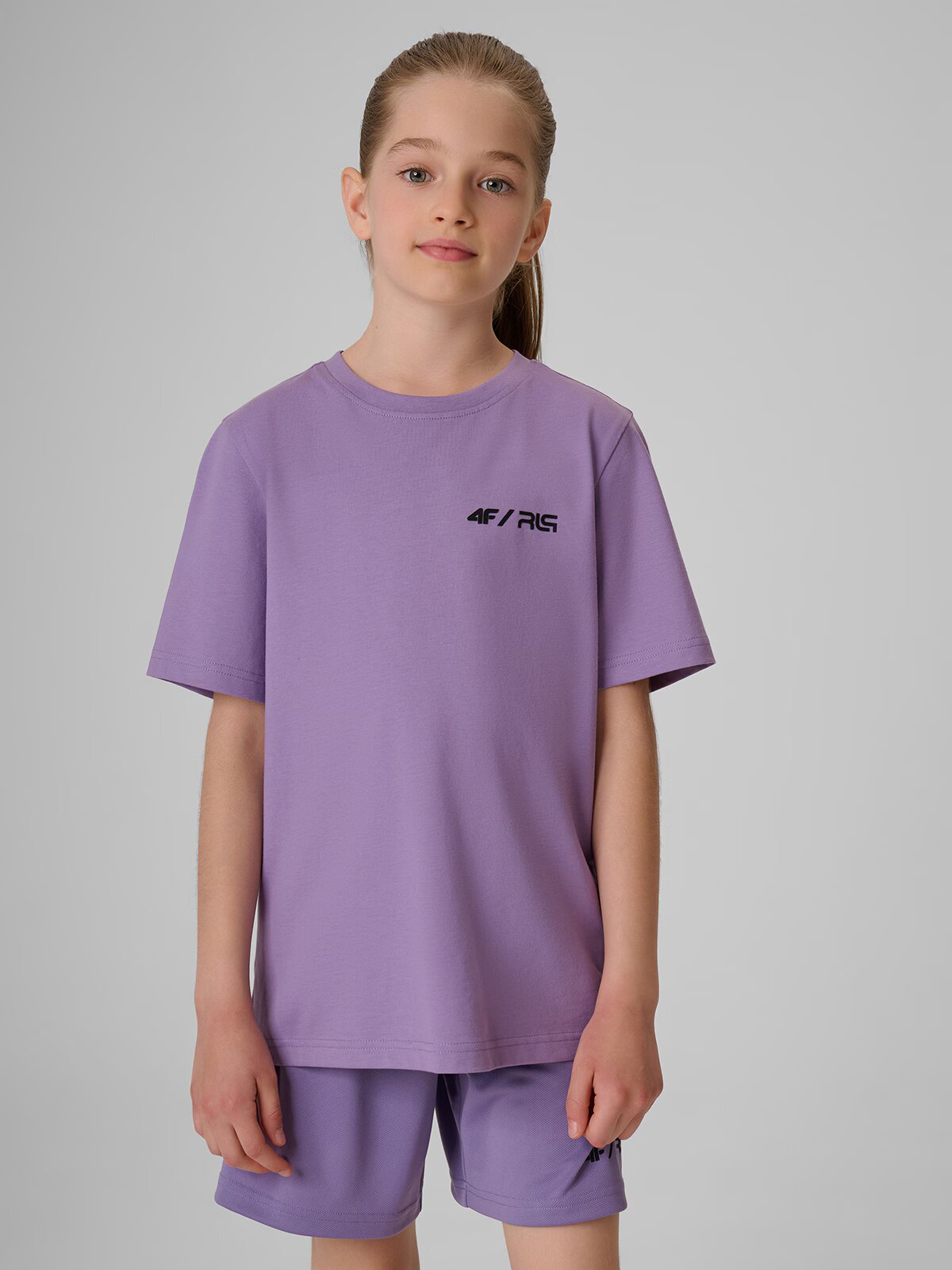 4F Tricou regular cu imprimeu pentru copii JUNIOR x Robert Lewandowski - 128