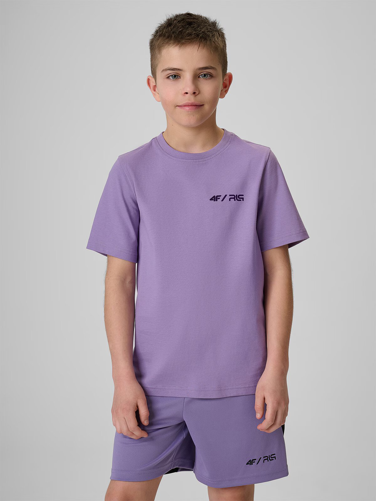 4F Tricou regular cu imprimeu pentru copii JUNIOR x Robert Lewandowski - 128