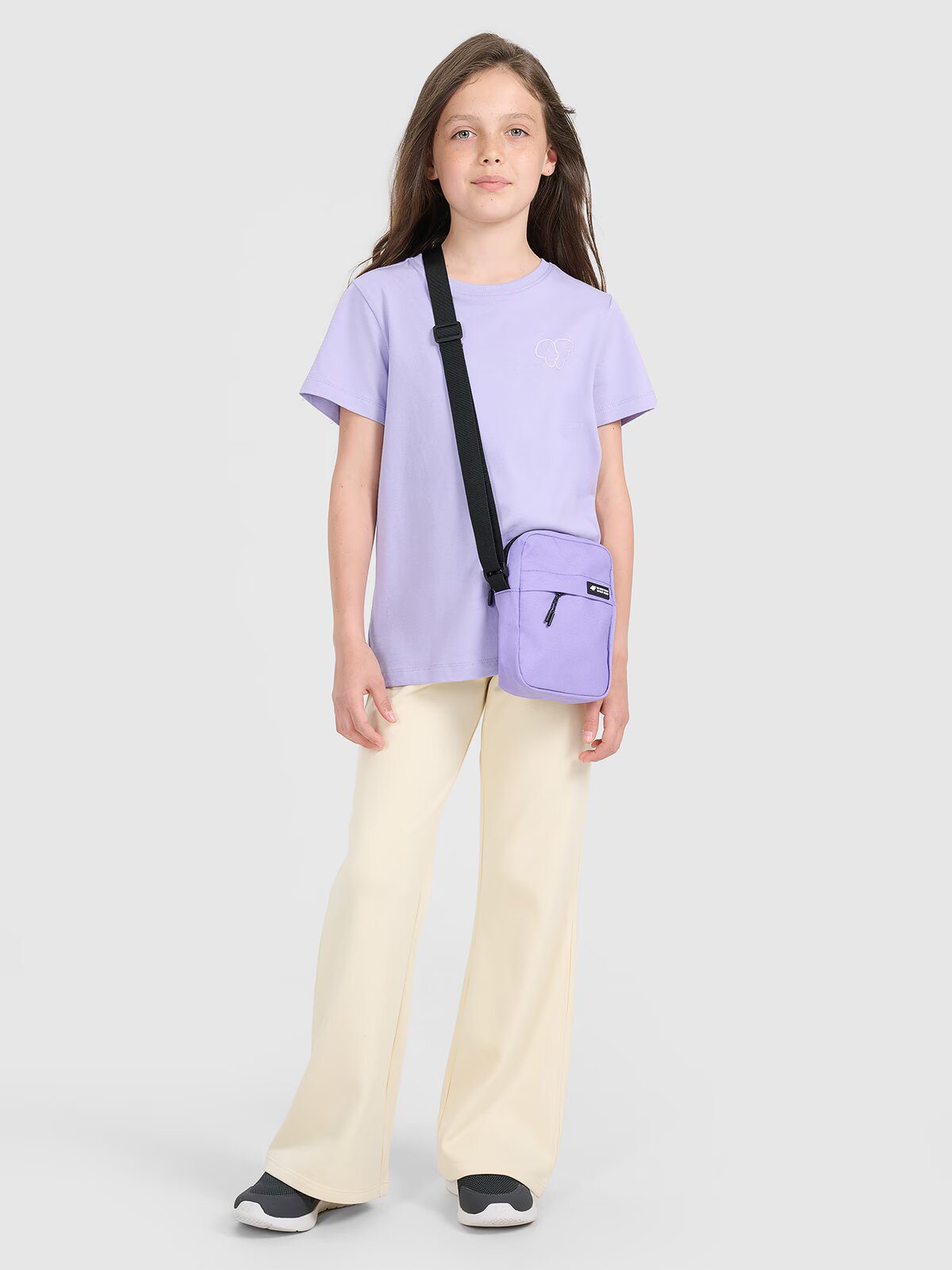 4F Tricou regular cu imprimeu pentru fete - 158
