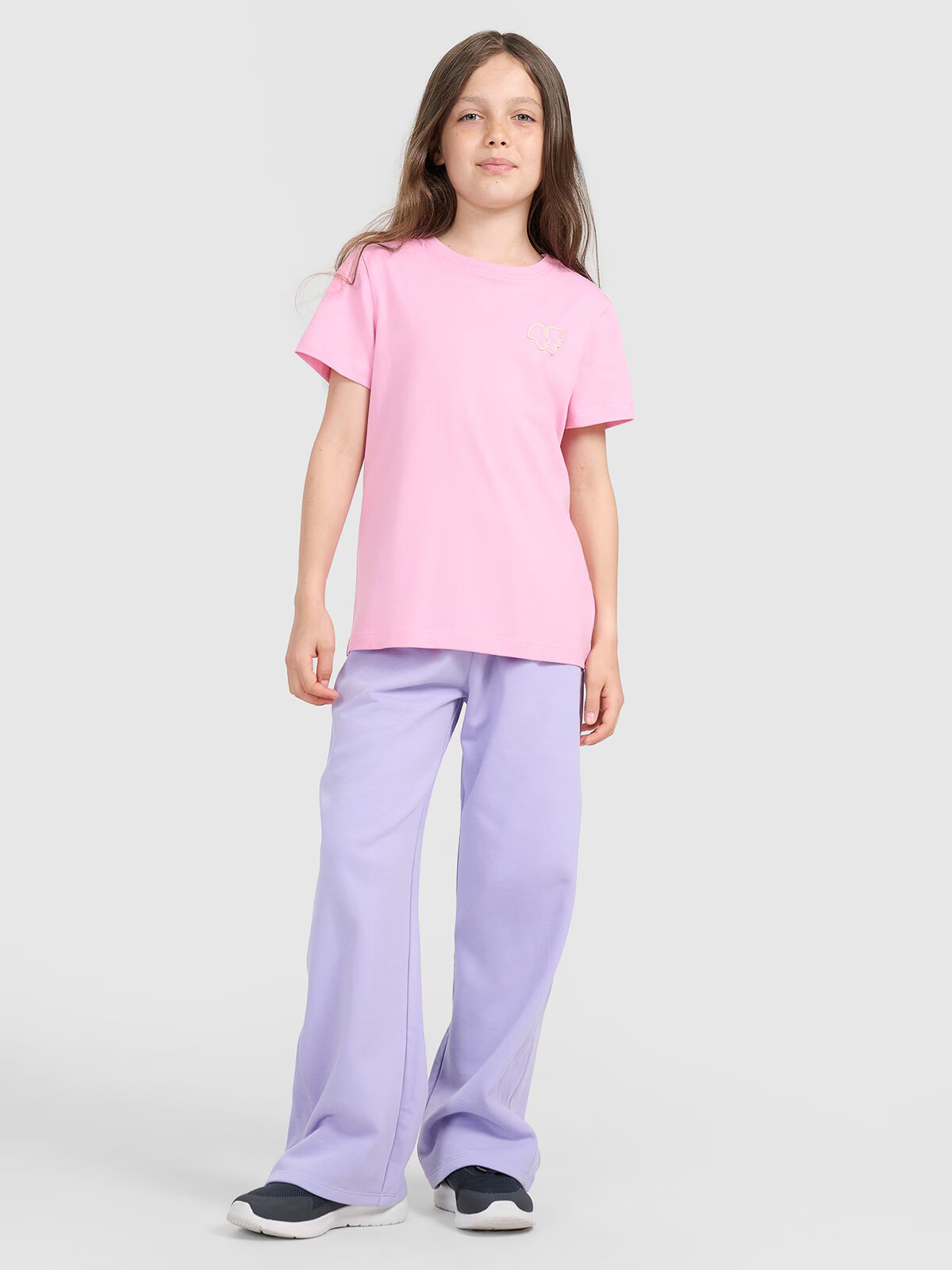4F Tricou regular cu imprimeu pentru fete - 164