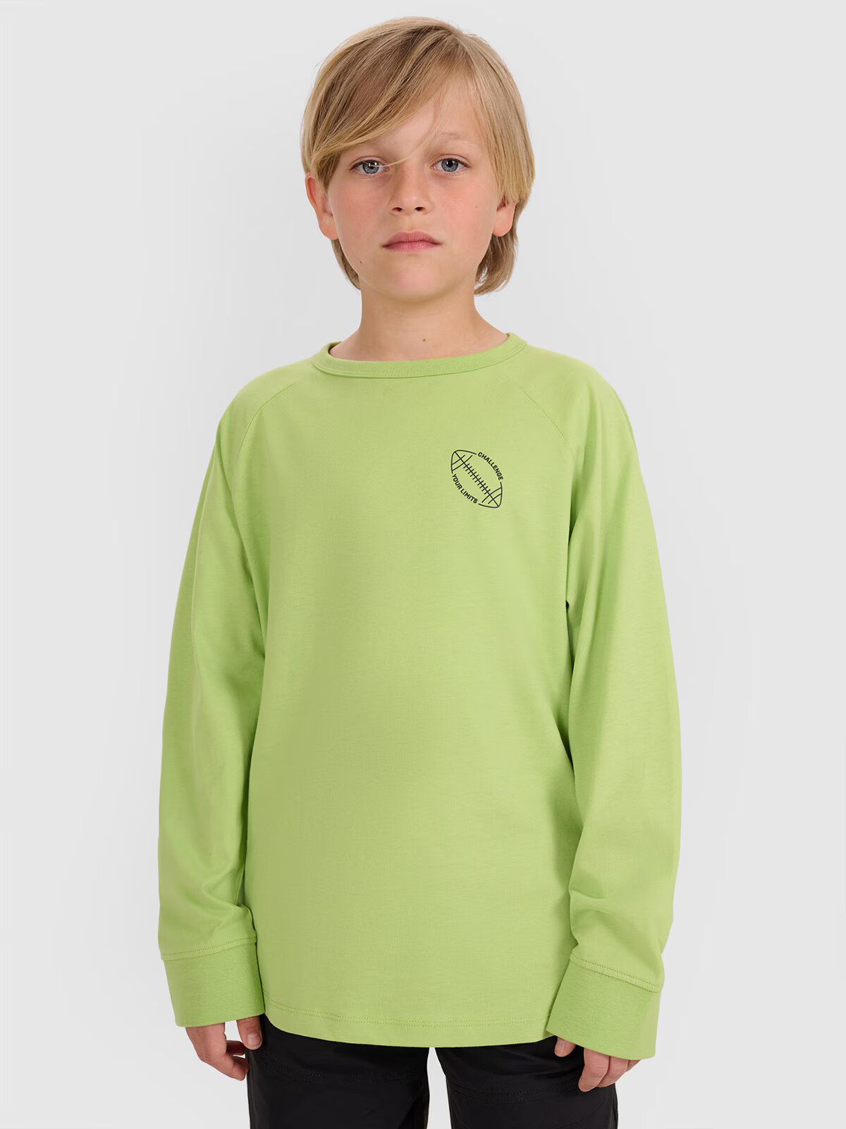 4F Tricou regular cu mânecă lungă cu imprimeu pentru băieți - 122