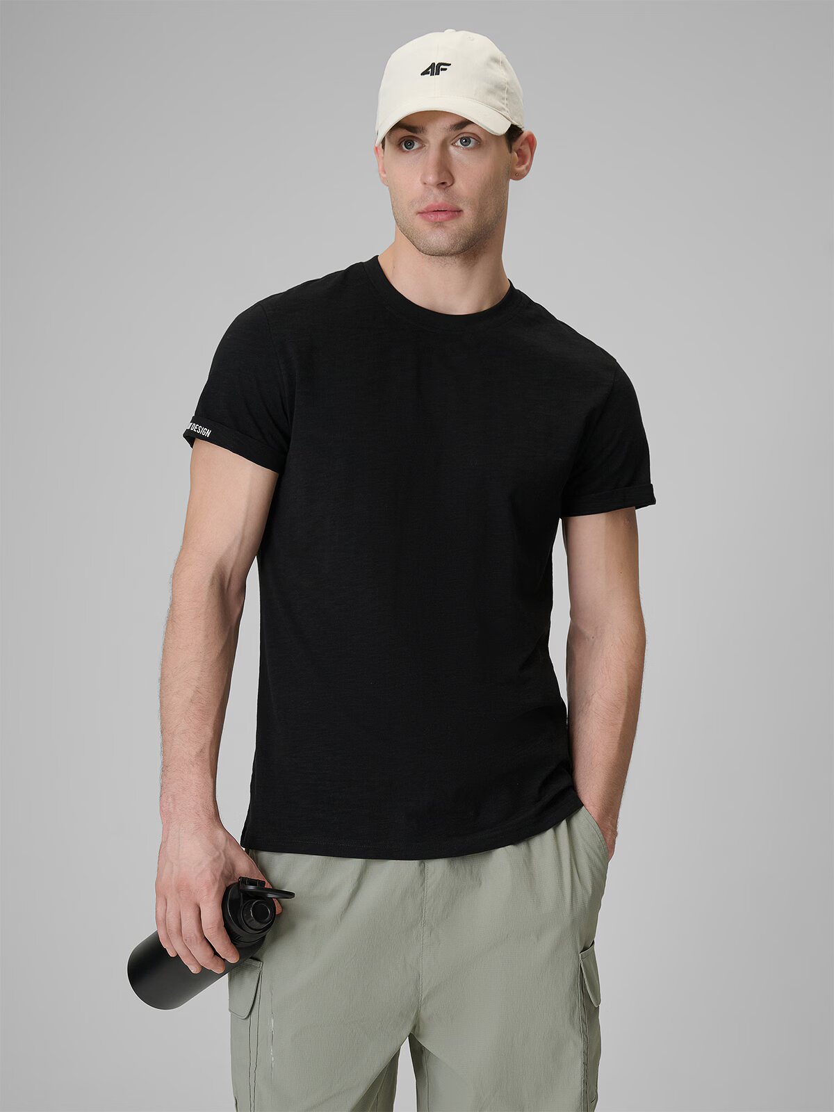 4F Tricou regular simplu bărbătesc - XL