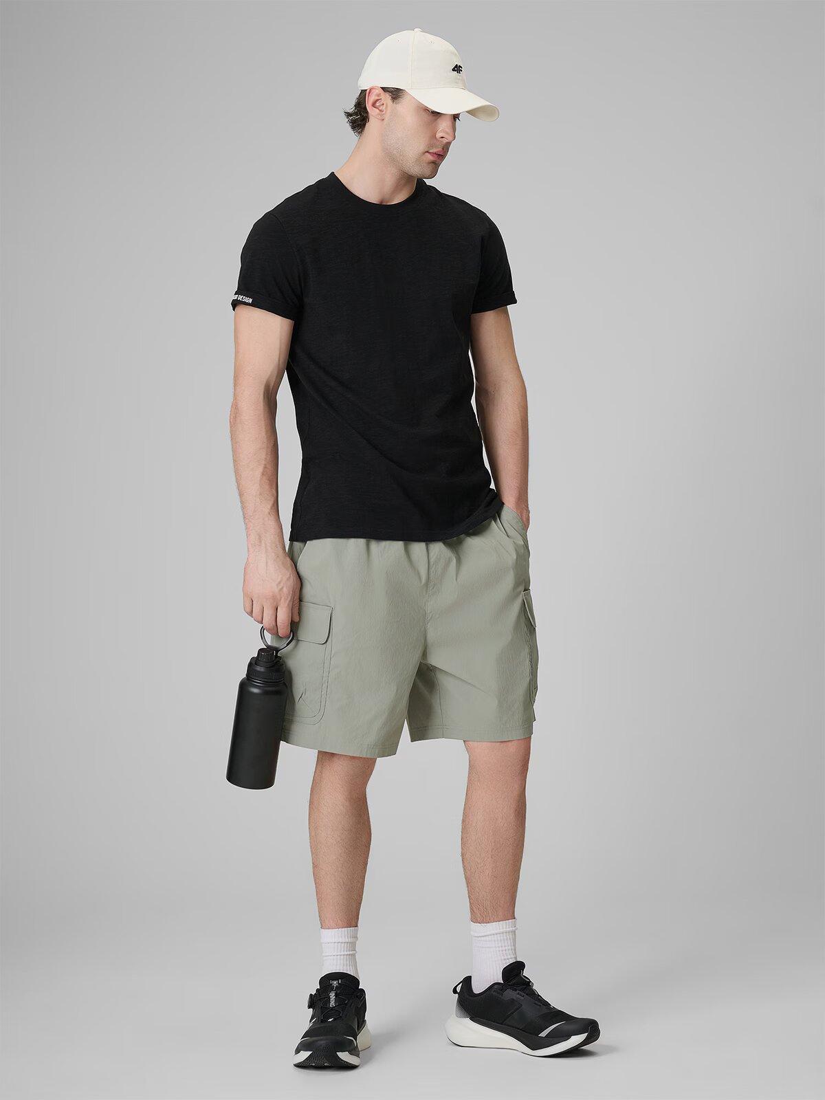 4F Tricou regular simplu bărbătesc - XL