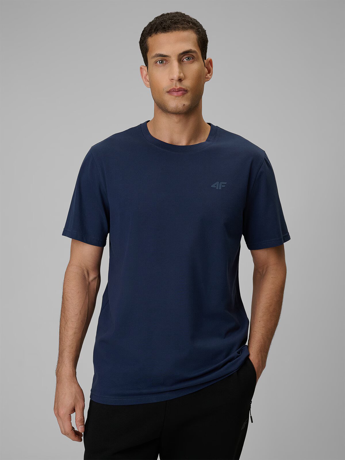 4F Tricou regular simplu pentru bărbați (2-pack) - M