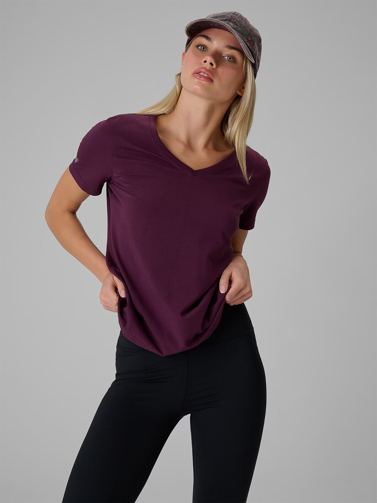 4F Tricou regular simplu pentru femei - M