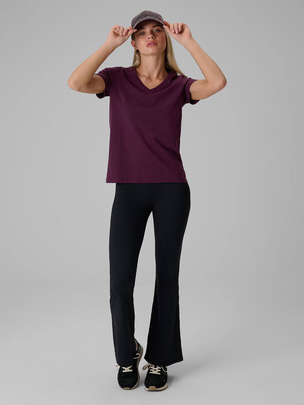 4F Tricou regular simplu pentru femei - M