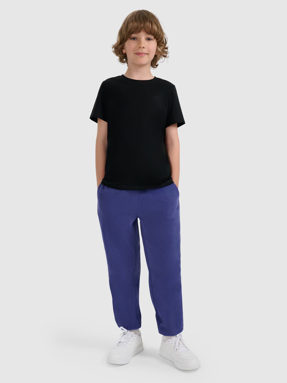 4F Tricou regular unicolor pentru băieți - 146