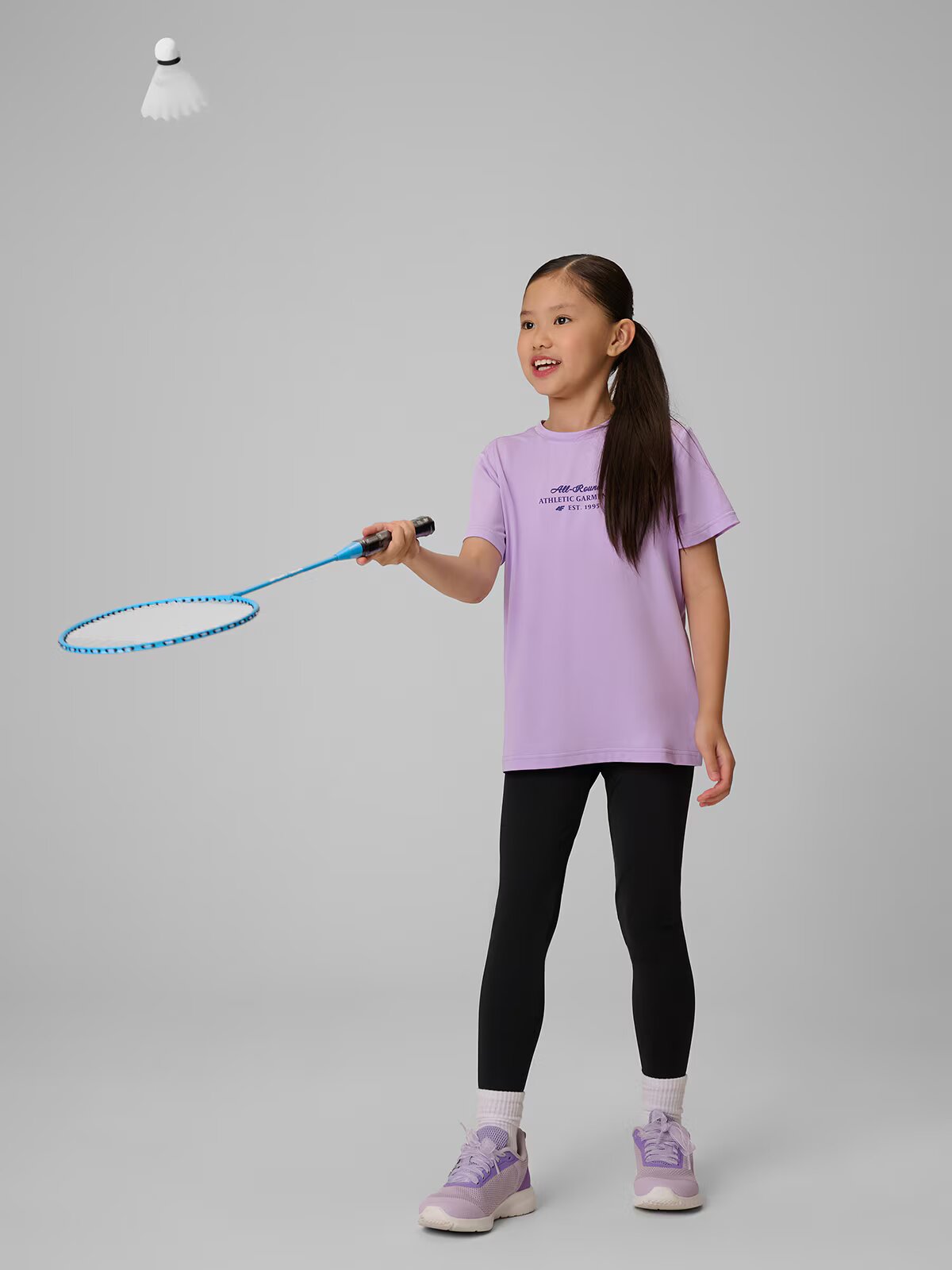 4F Tricou sport cu uscare rapidă pentru fete - 122/128 (6-8 ani)