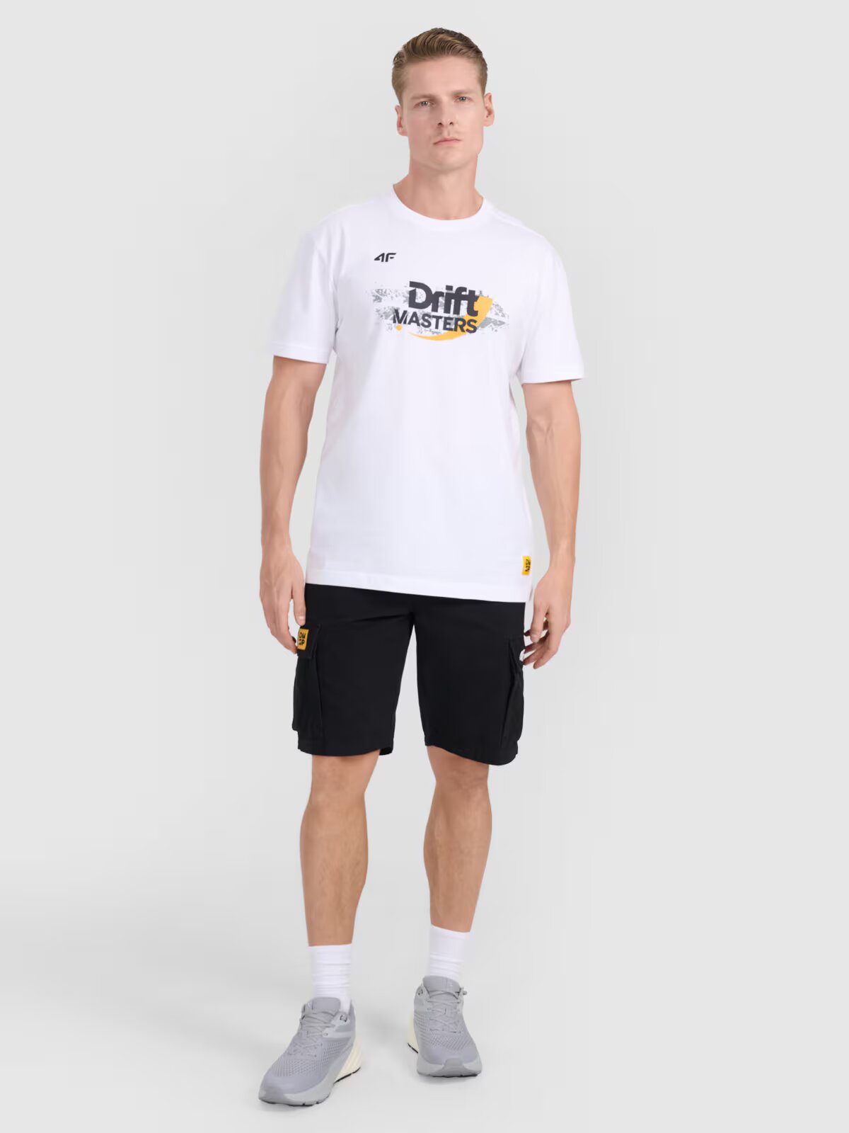 4F Tricou unisex regular cu imprimeu | Drift Masters - XXL