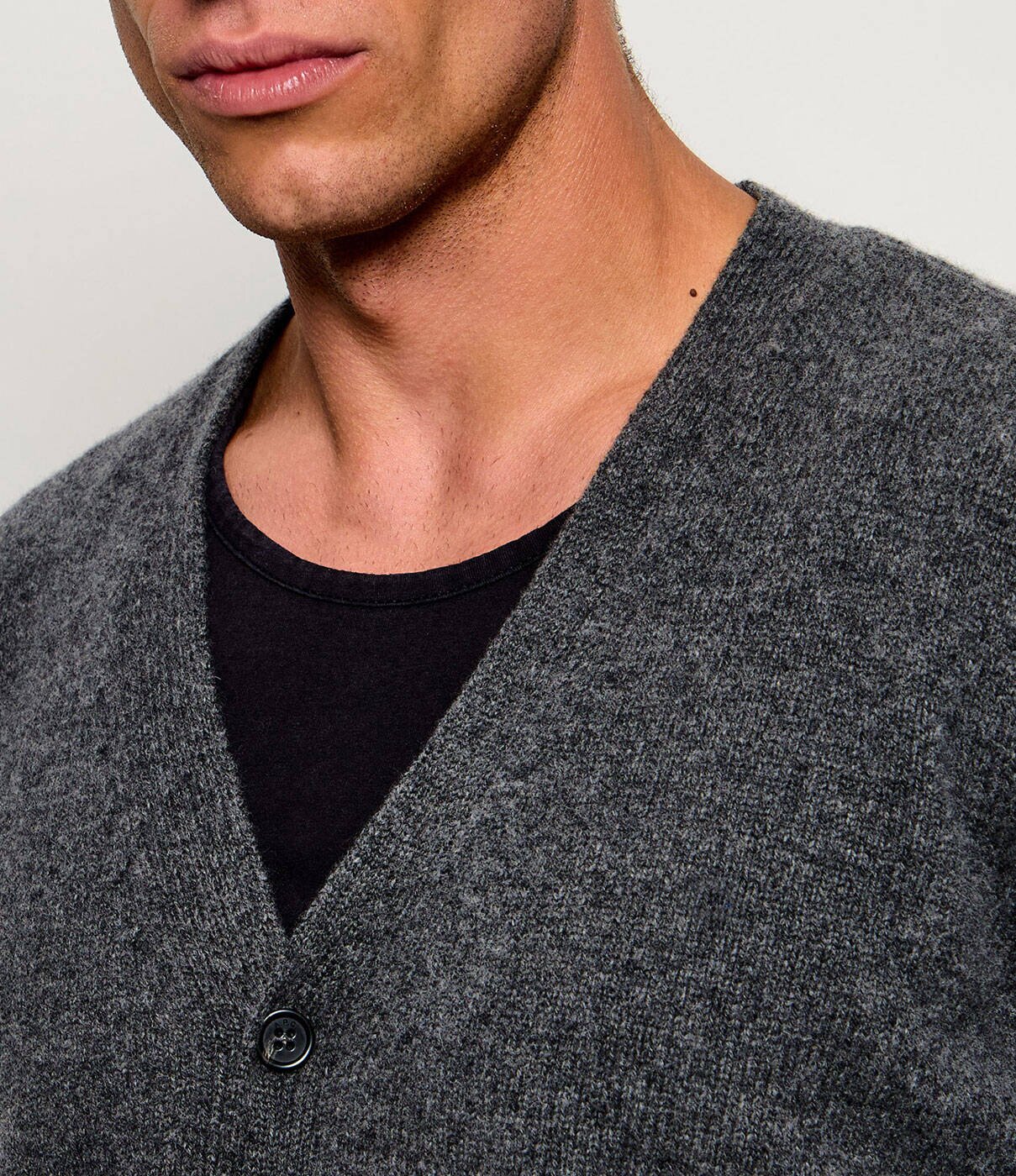 A.P.C. De lână cardigan Kevin | regular fit