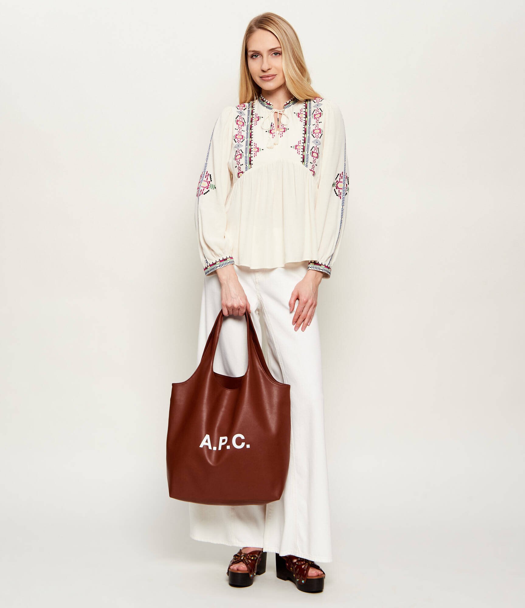 A.P.C. Geantă shopper Ninon