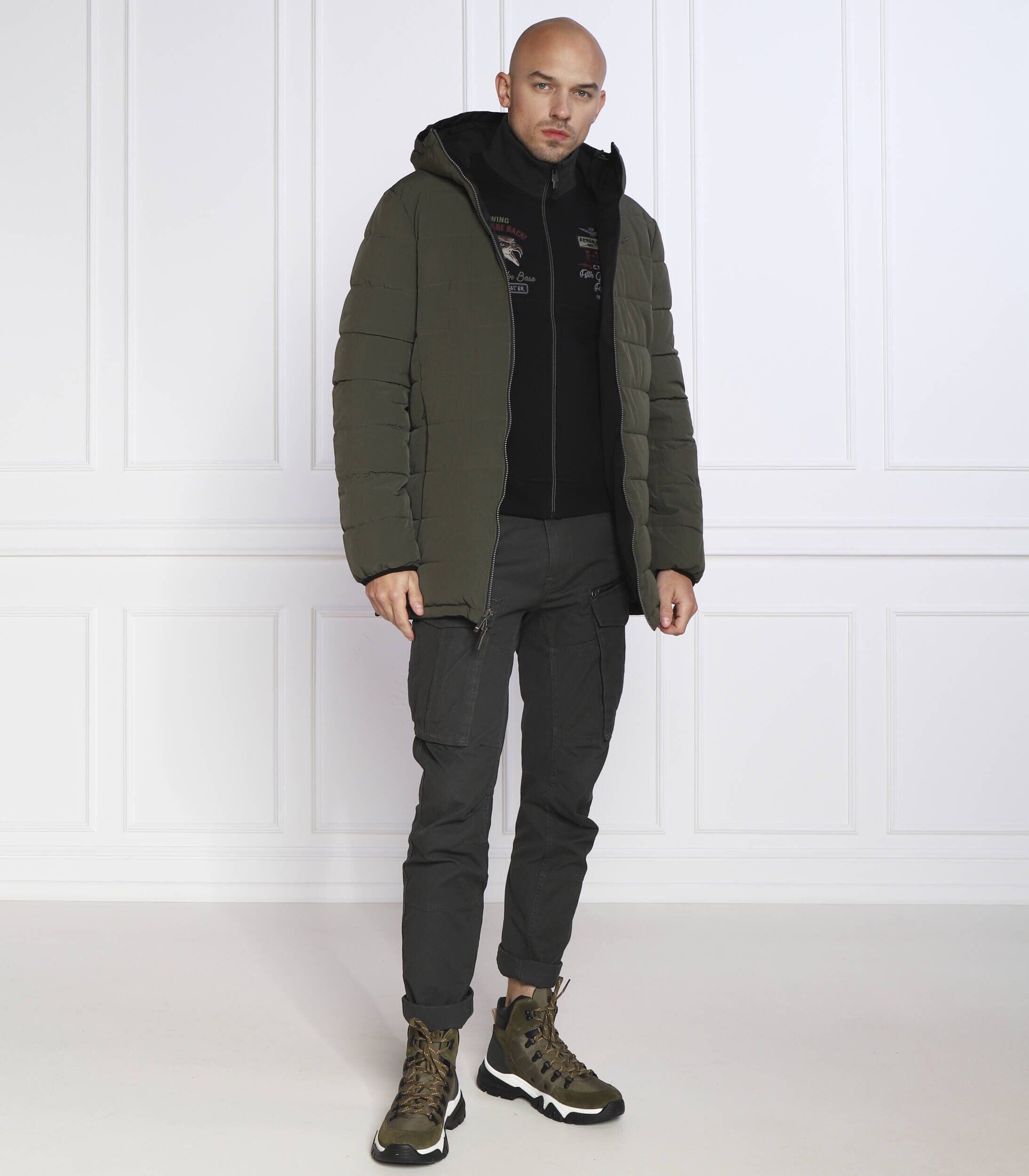 Aeronautica Militare Cu două fețe geacă | Regular Fit