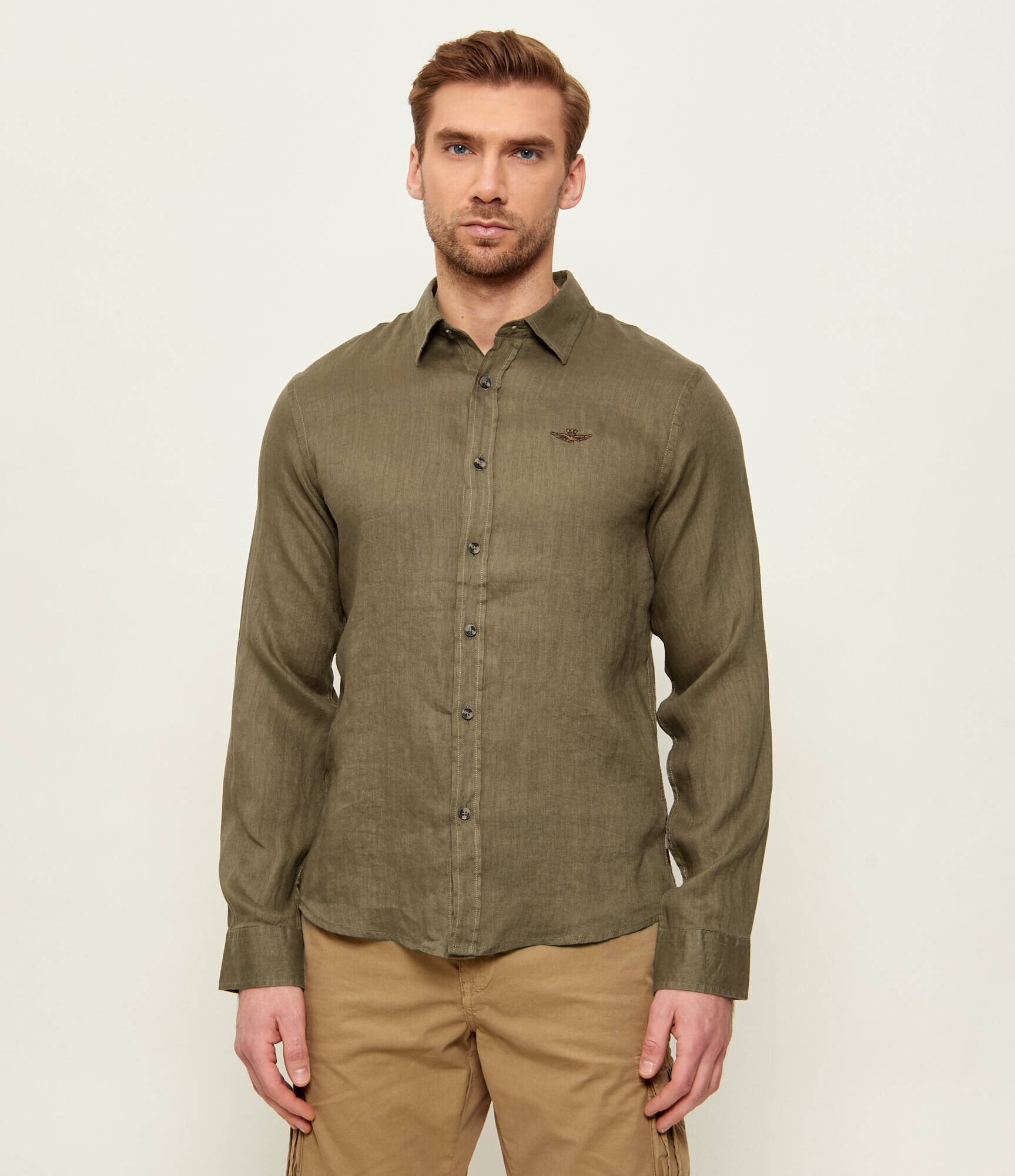 Aeronautica Militare De in cămașă | regular fit