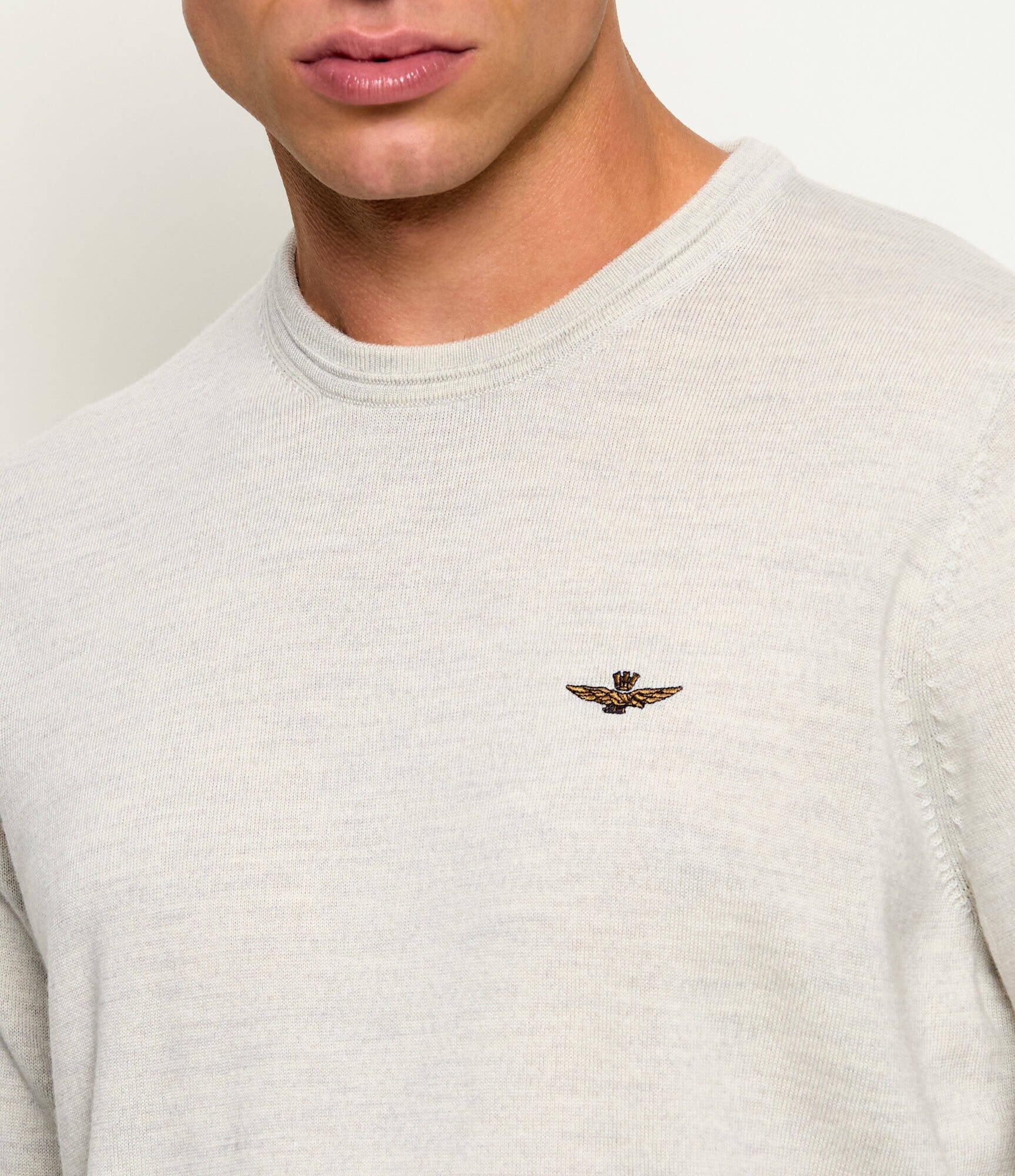 Aeronautica Militare De lână pulover | regular fit