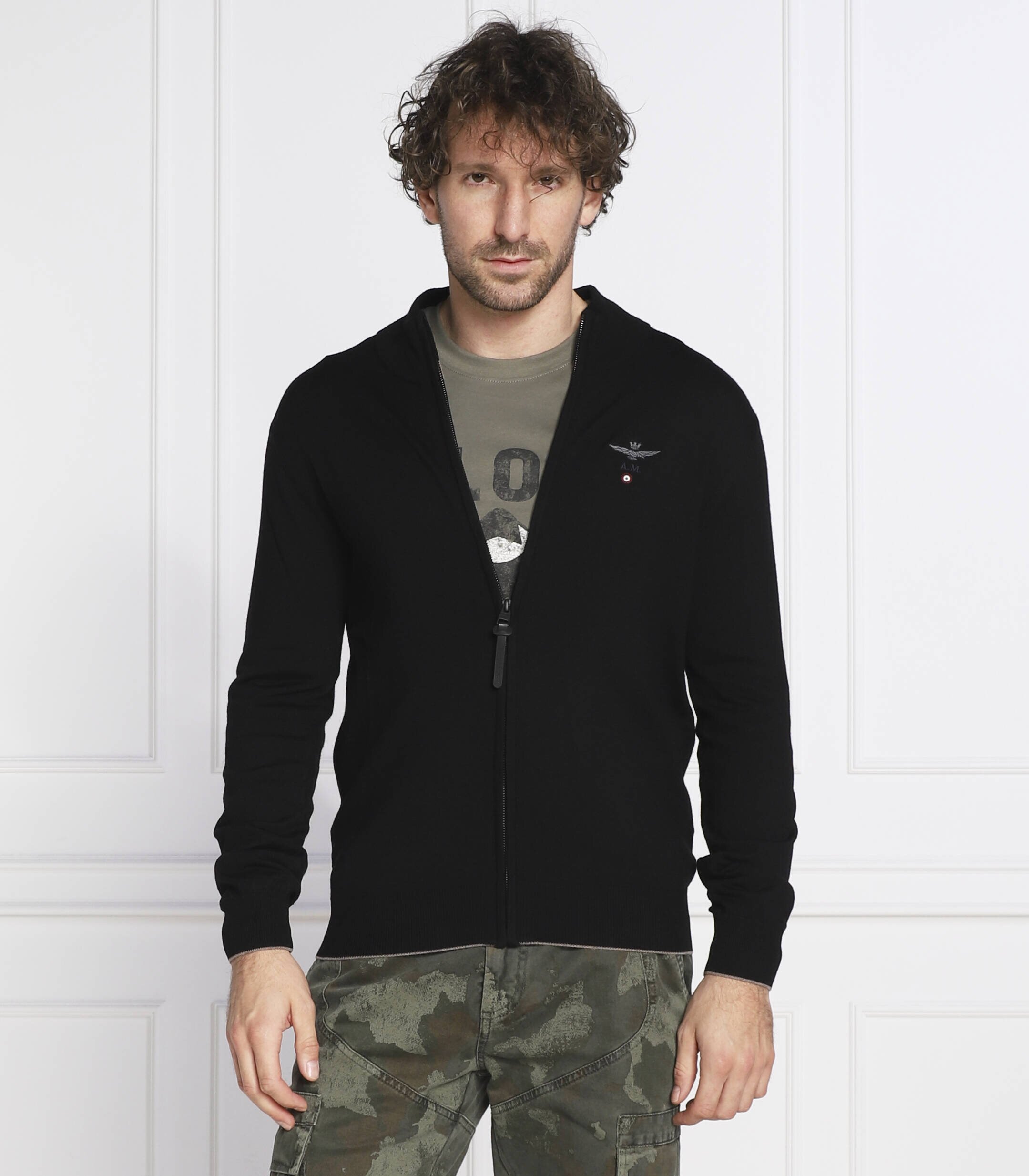 Aeronautica Militare de lână pulover | regular fit