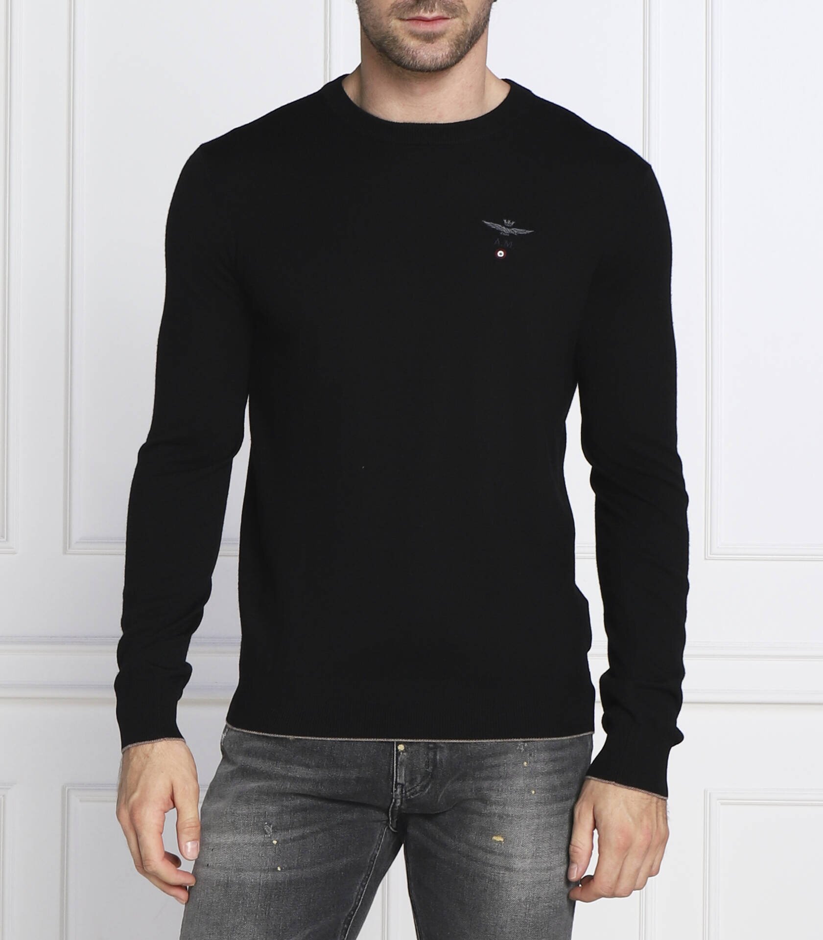 Aeronautica Militare de lână pulover | regular fit