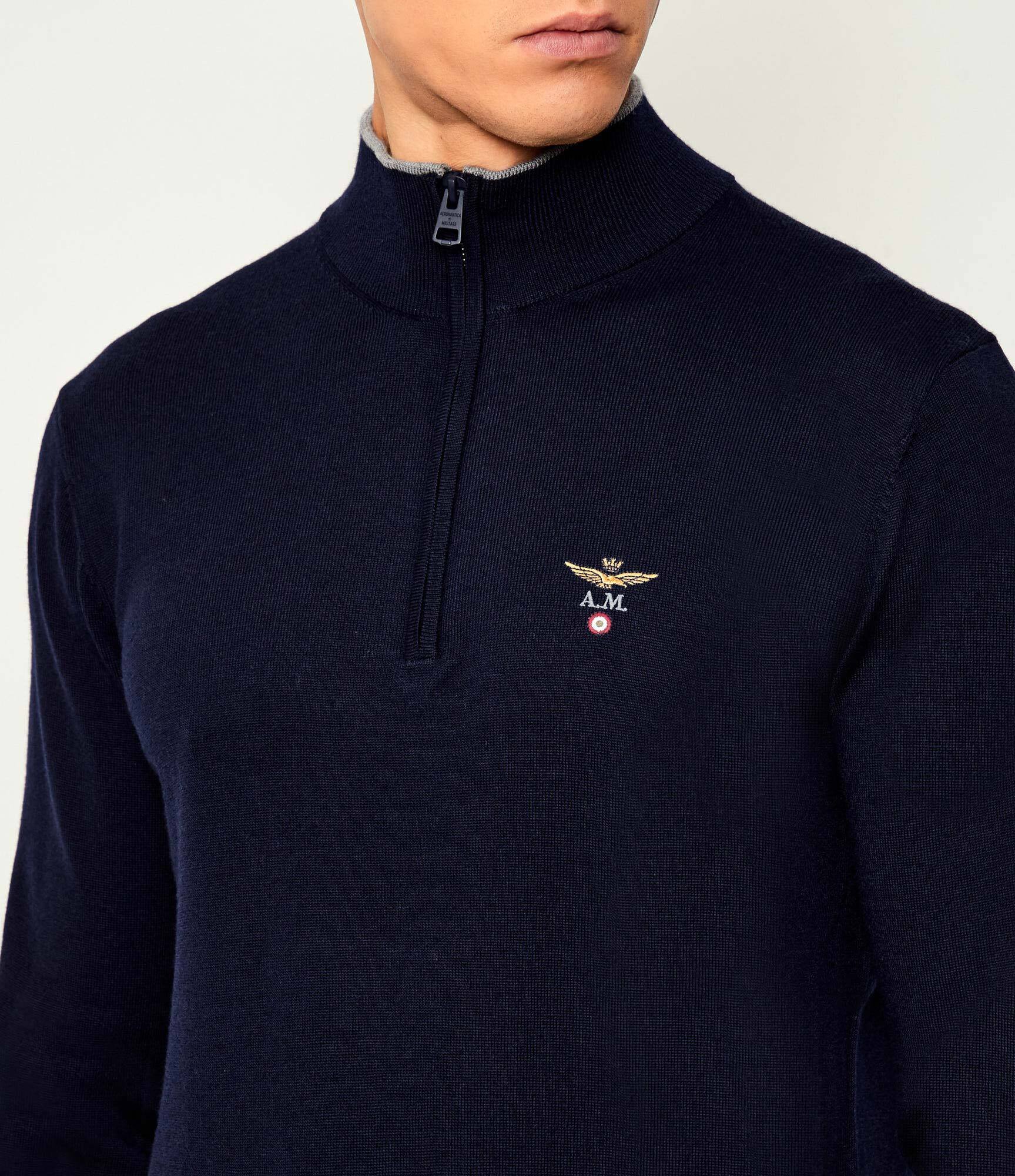 Aeronautica Militare De lână pulover | regular fit