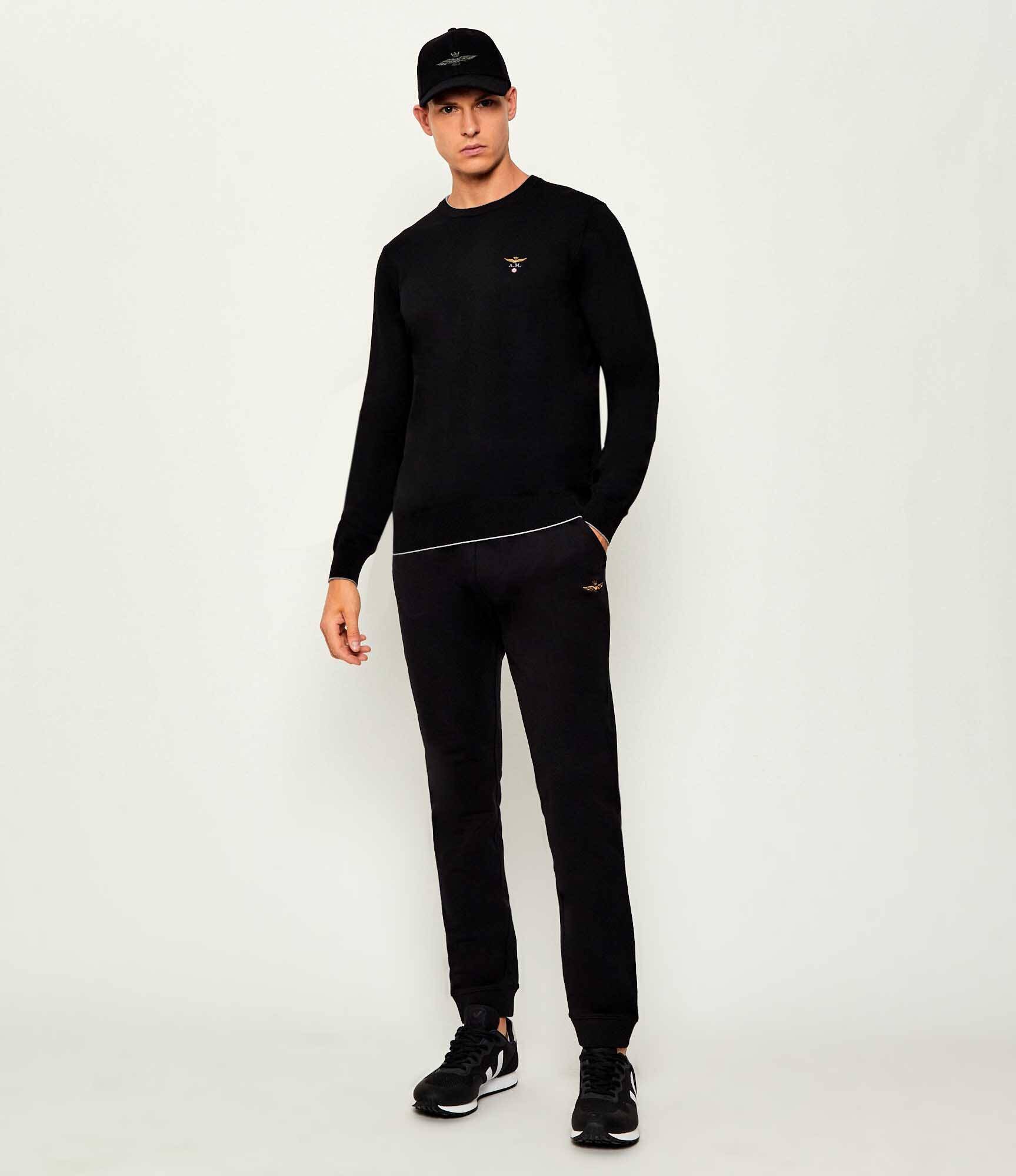 Aeronautica Militare De lână pulover | Regular Fit