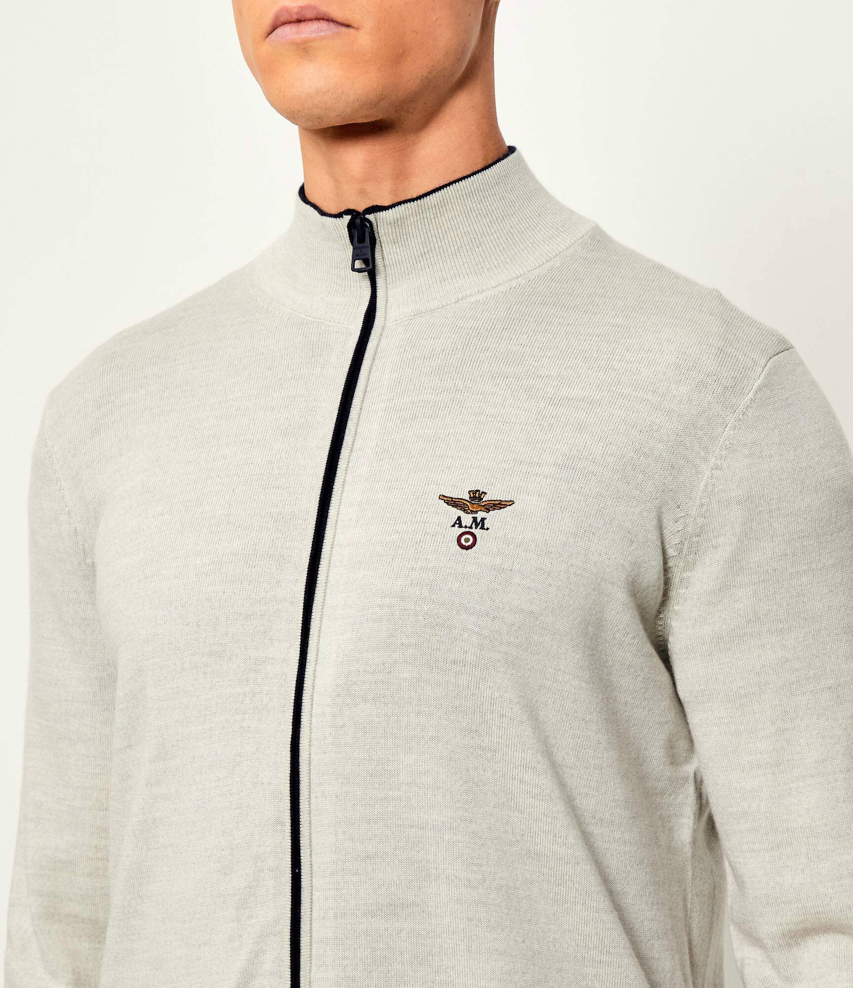 Aeronautica Militare De lână pulover | Regular Fit