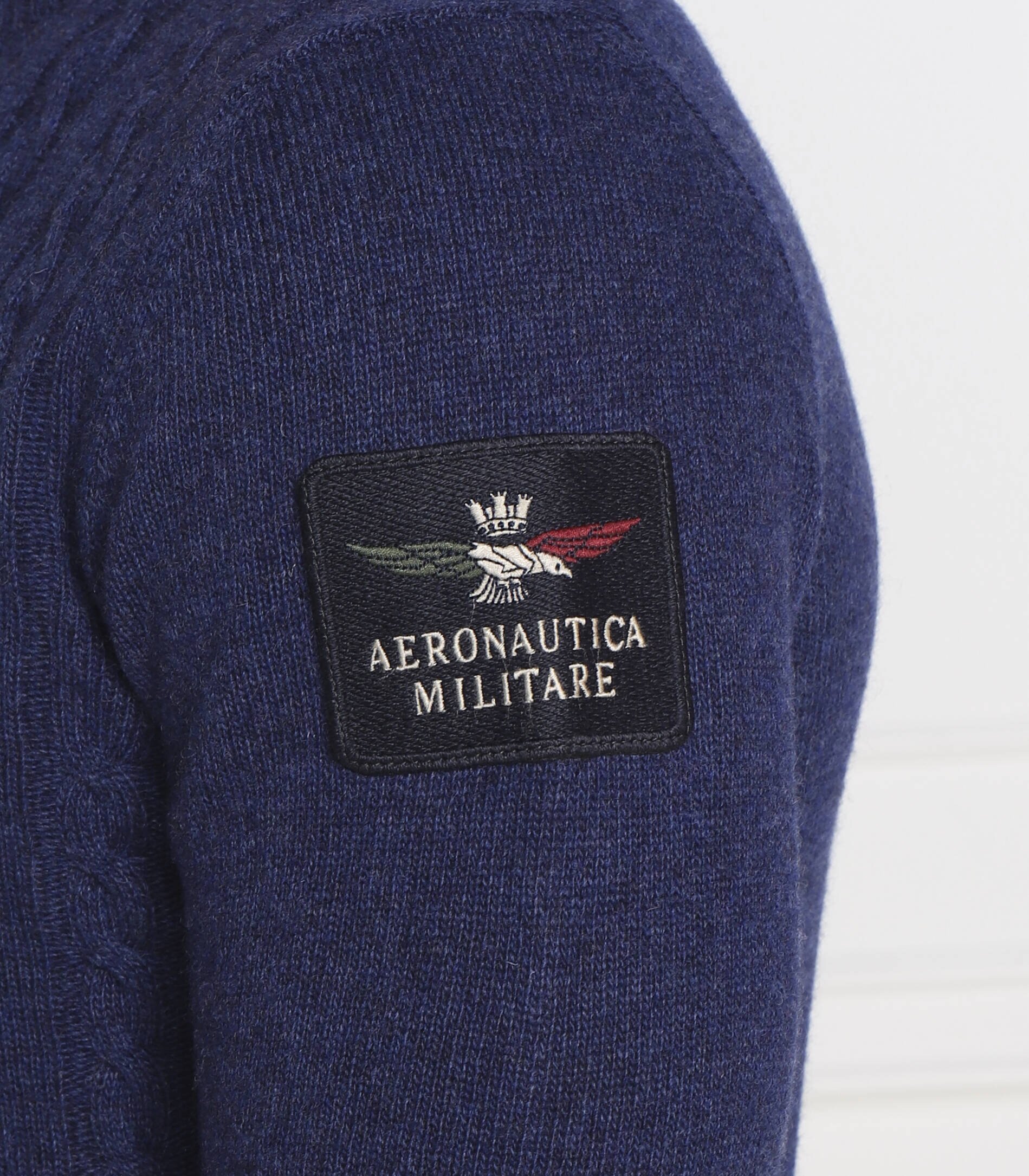 Aeronautica Militare de lână pulover | slim fit