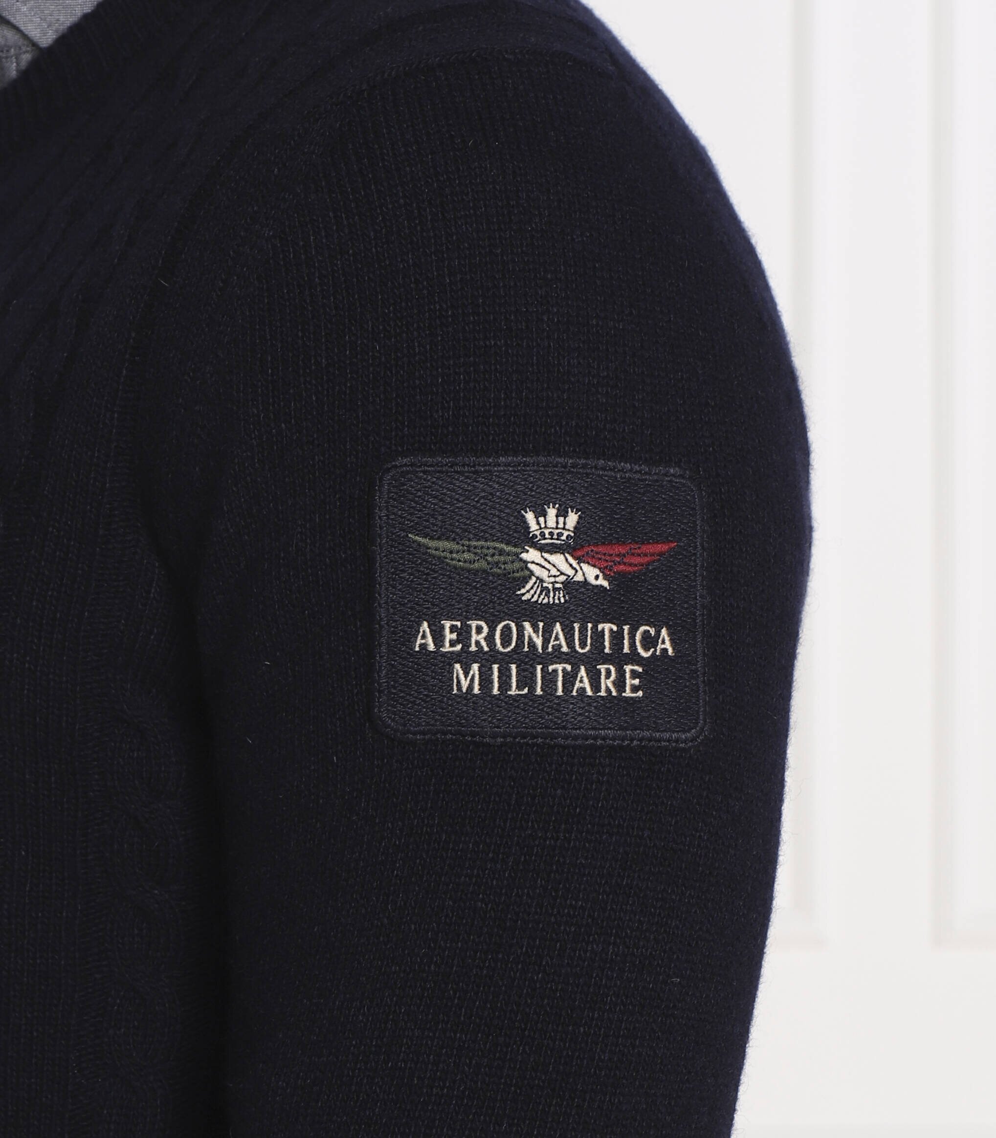 Aeronautica Militare de lână pulover | slim fit