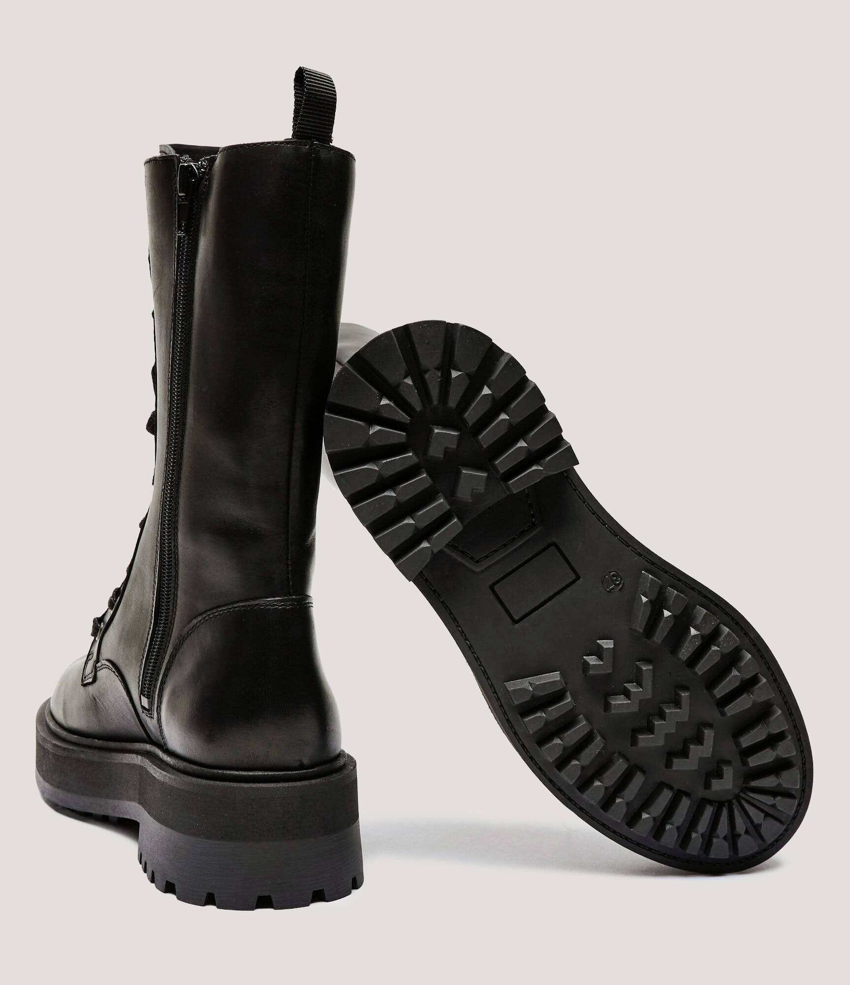 Aeronautica Militare De piele botine cu platformă