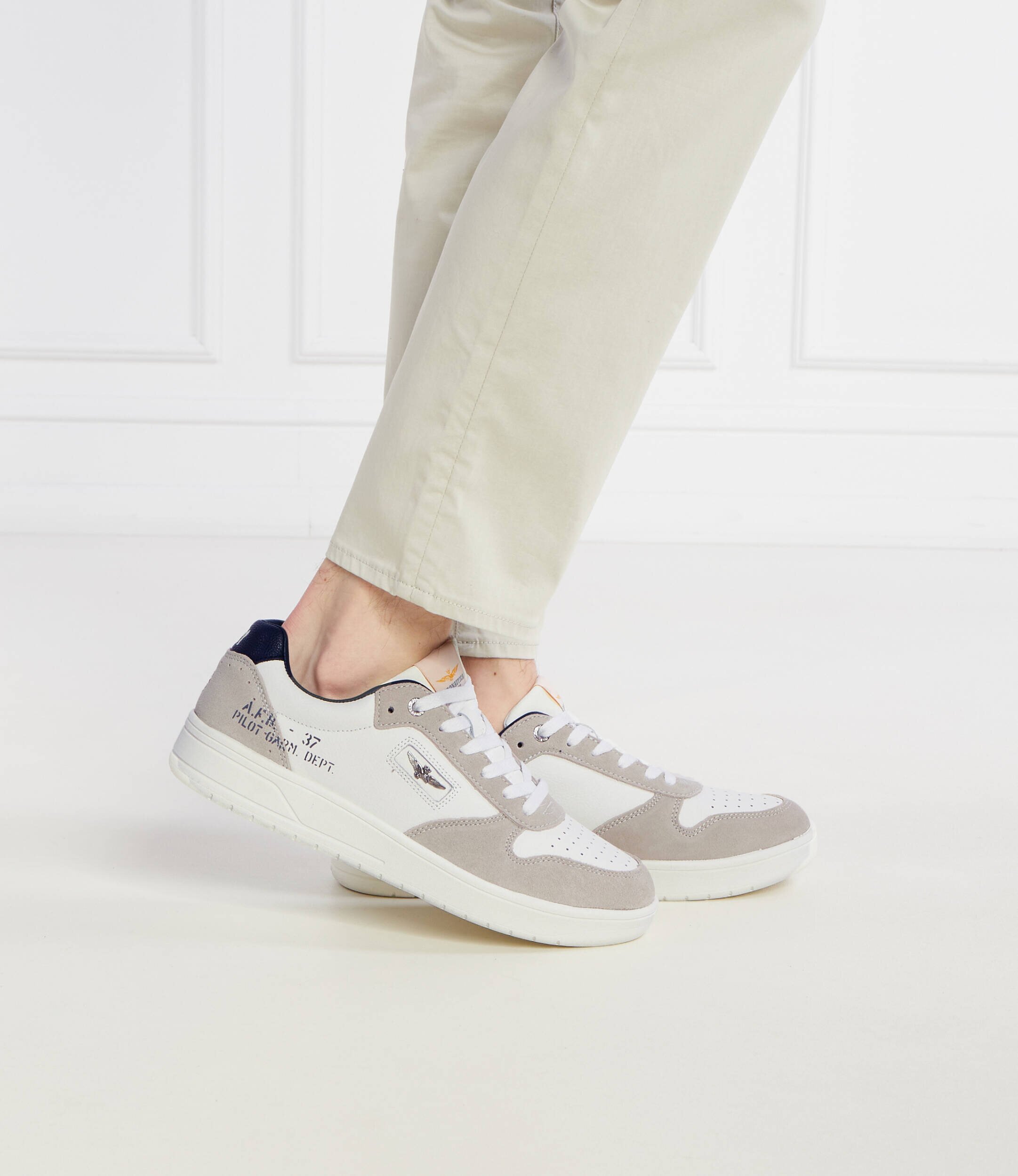 Aeronautica Militare De piele sneakers