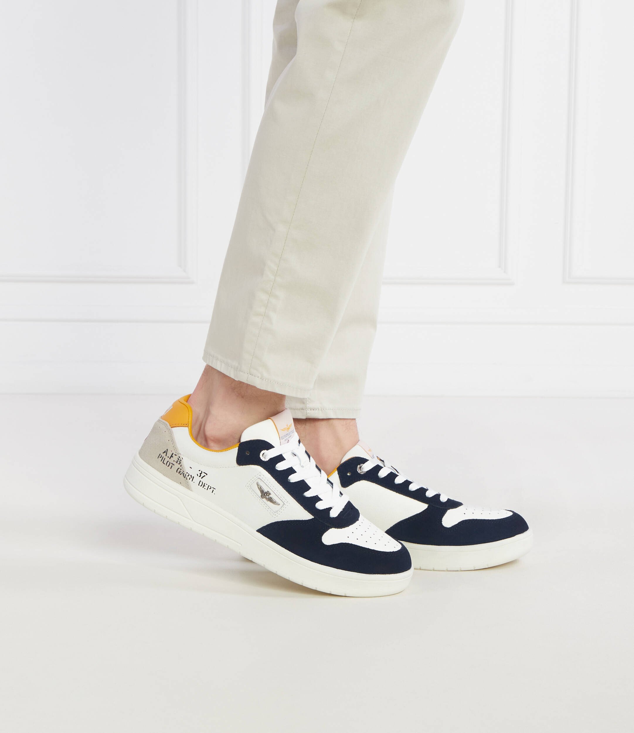 Aeronautica Militare De piele sneakers