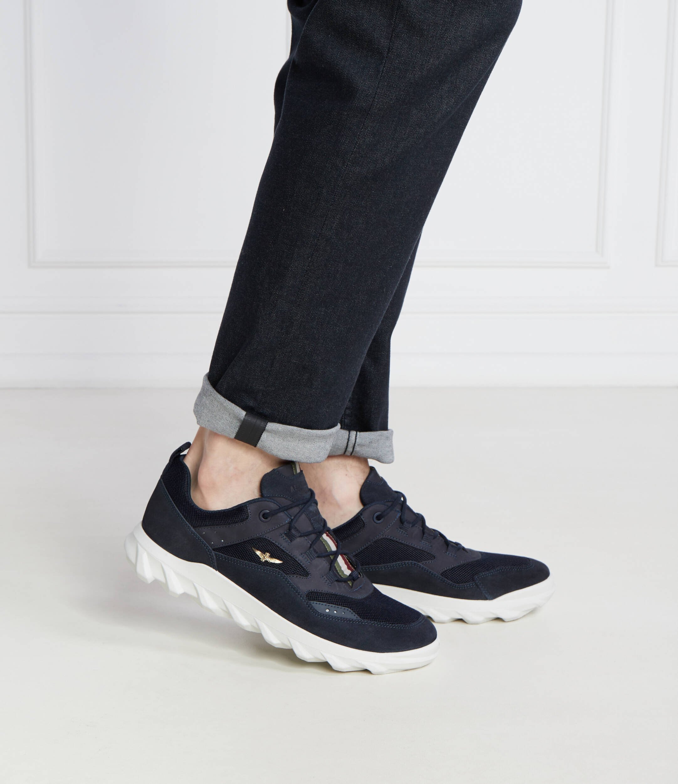 Aeronautica Militare De piele sneakers