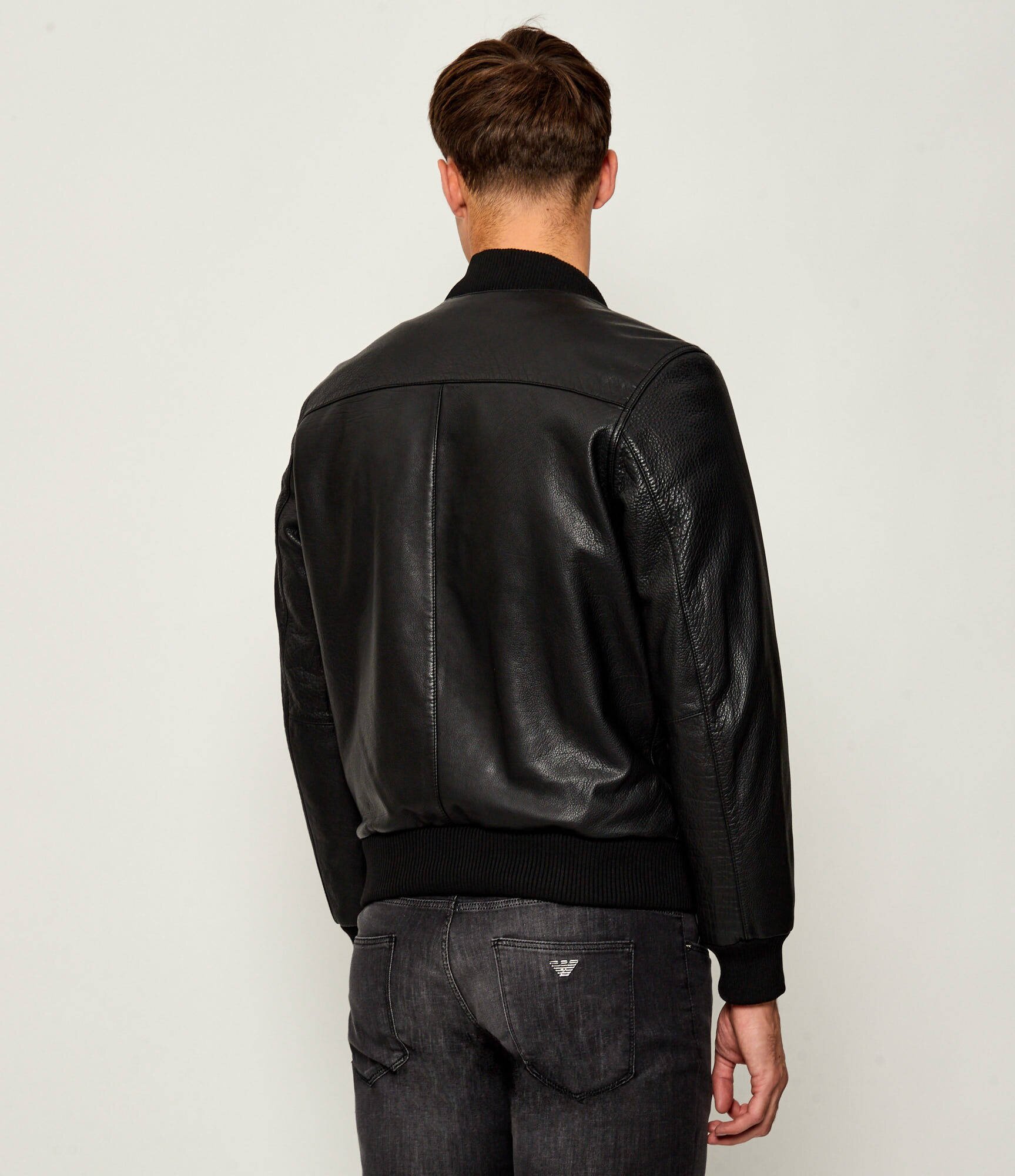 Aeronautica Militare Geacă de piele bomber | regular fit