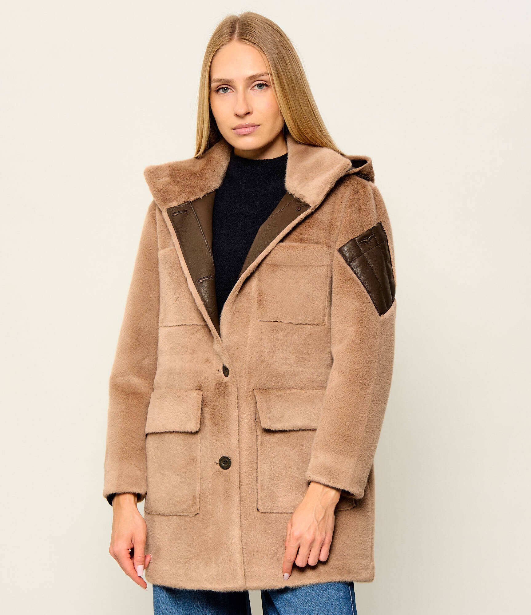 Aeronautica Militare Geacă parka | Relaxed fit