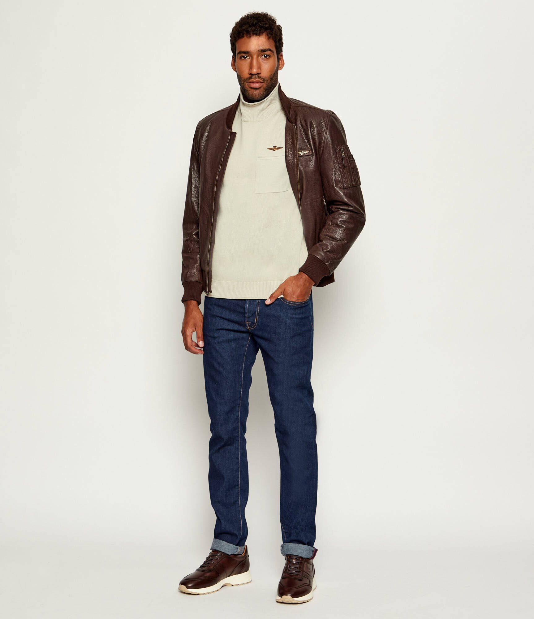Aeronautica Militare Guler înalt | regular fit