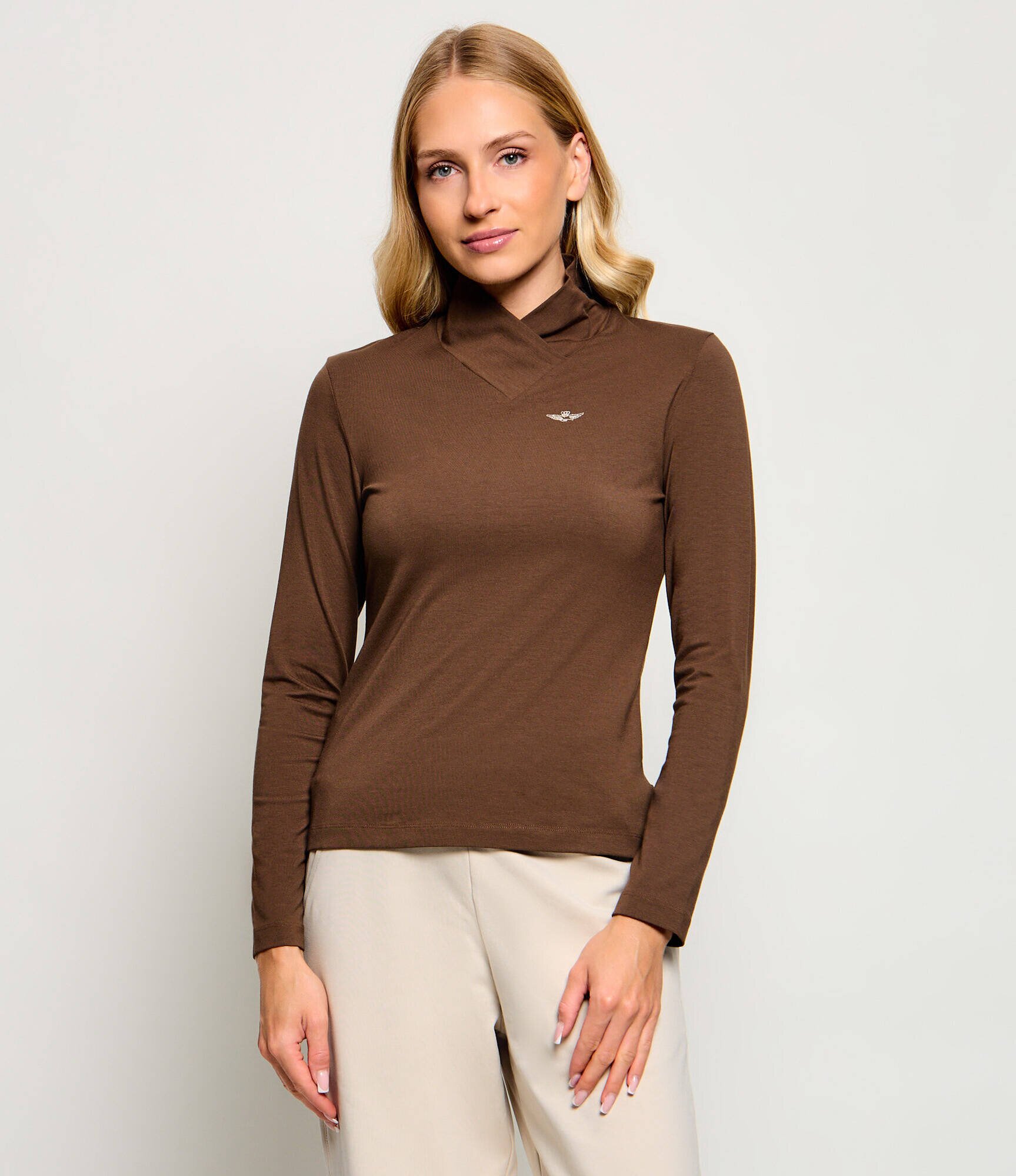 Aeronautica Militare Guler înalt | Slim Fit
