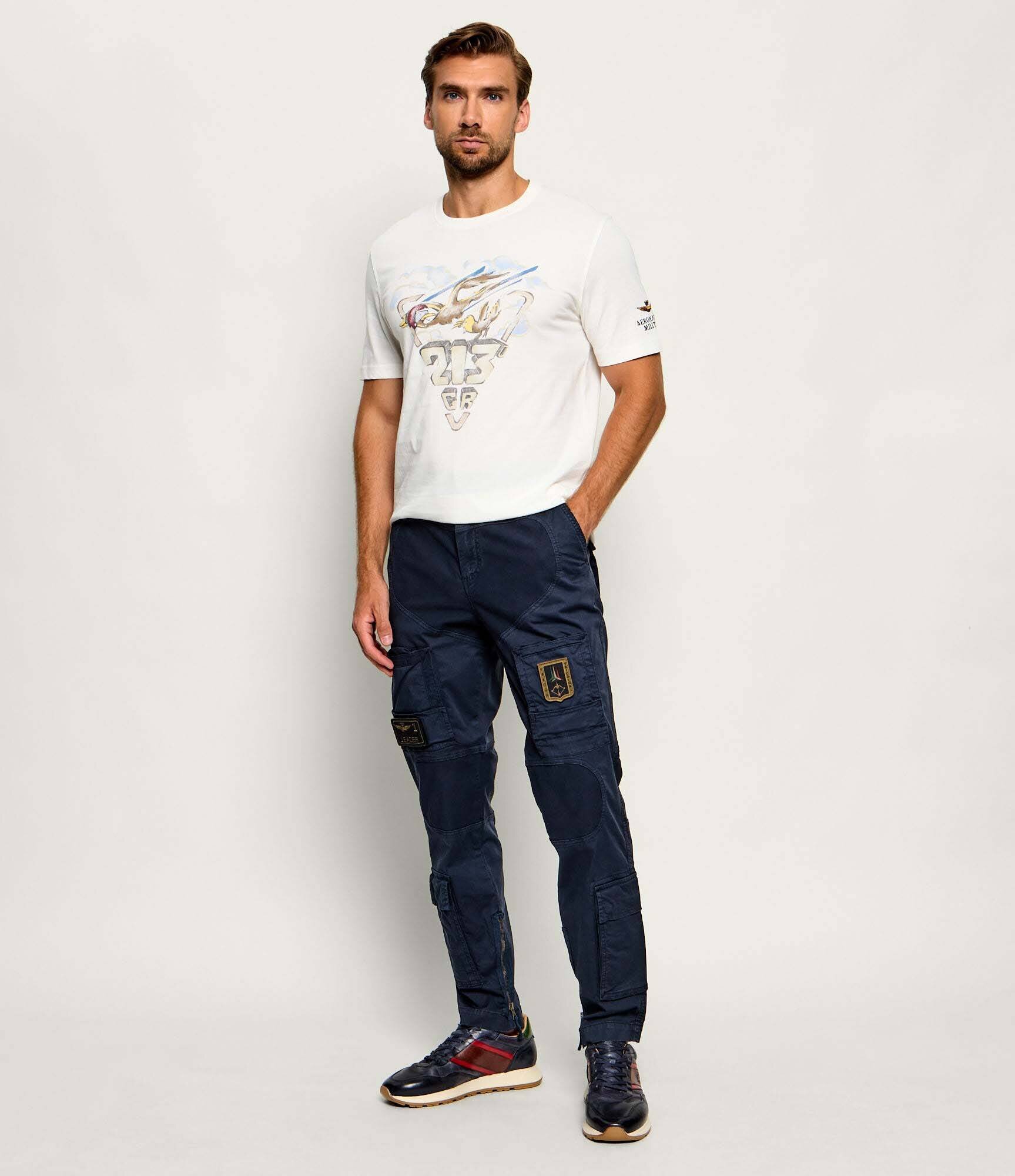 Aeronautica Militare Pantaloni cargo Anti-G | Straight fit