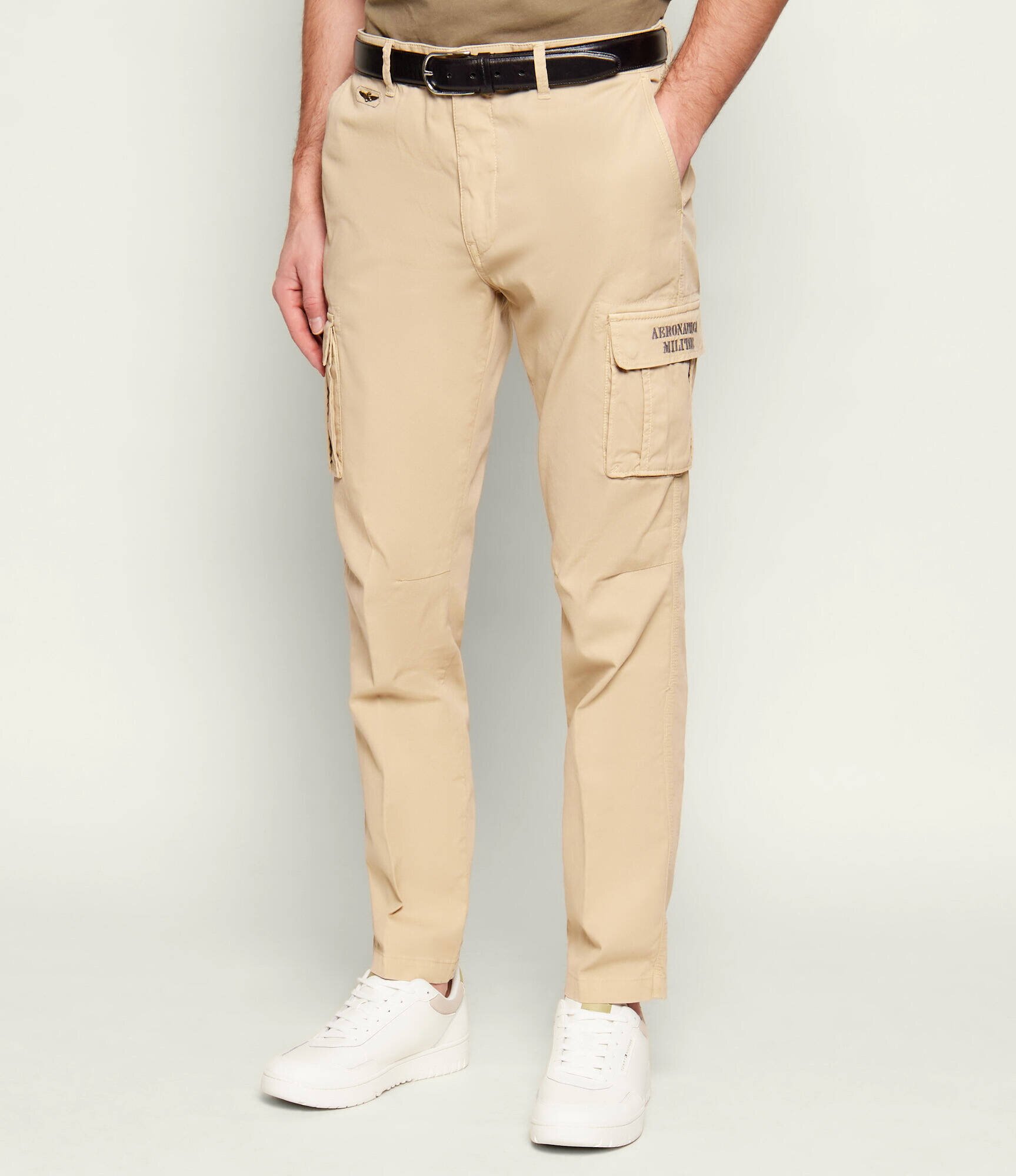 Aeronautica Militare Pantaloni cargo | Slim Fit
