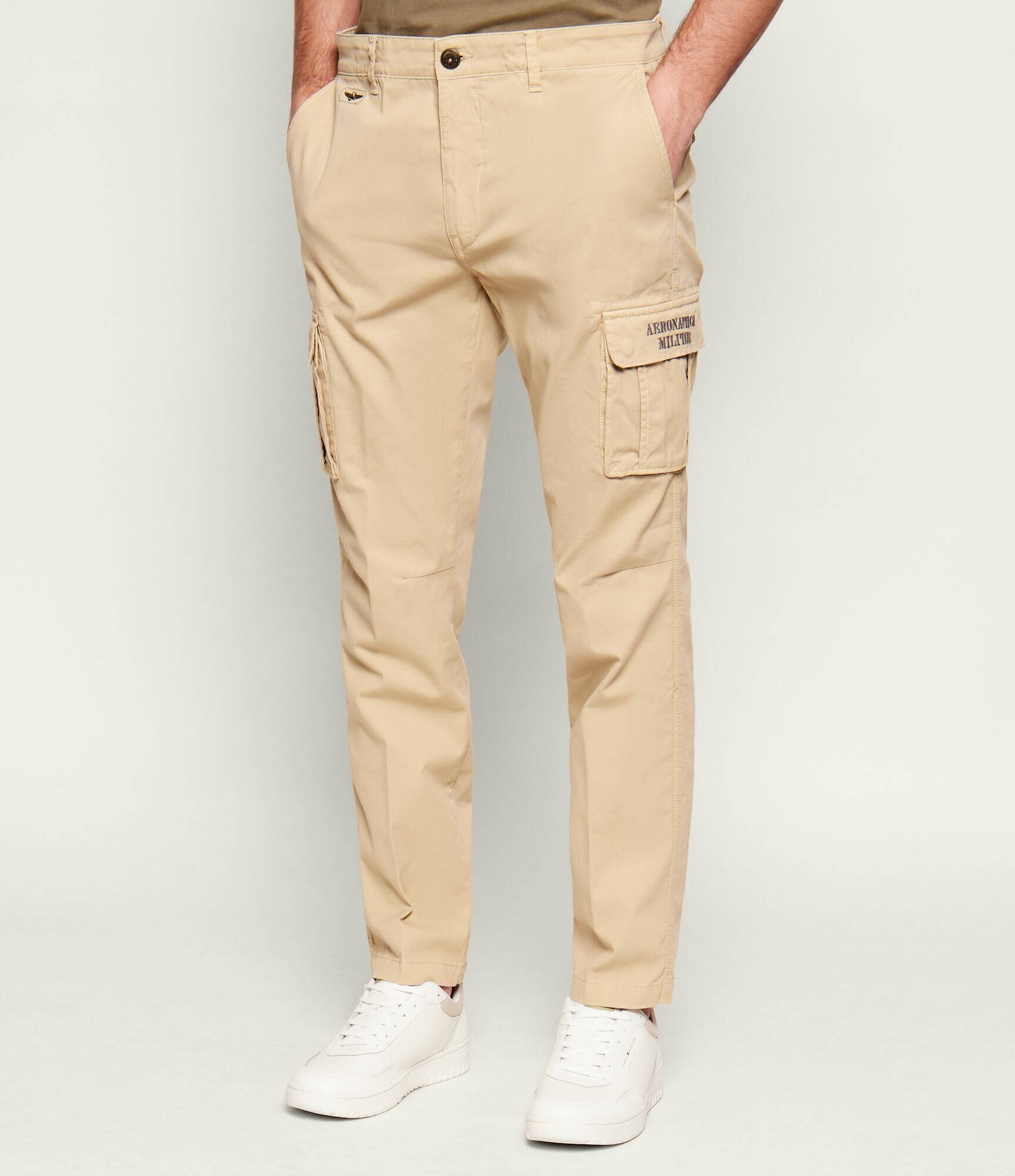 Aeronautica Militare Pantaloni cargo | Slim Fit