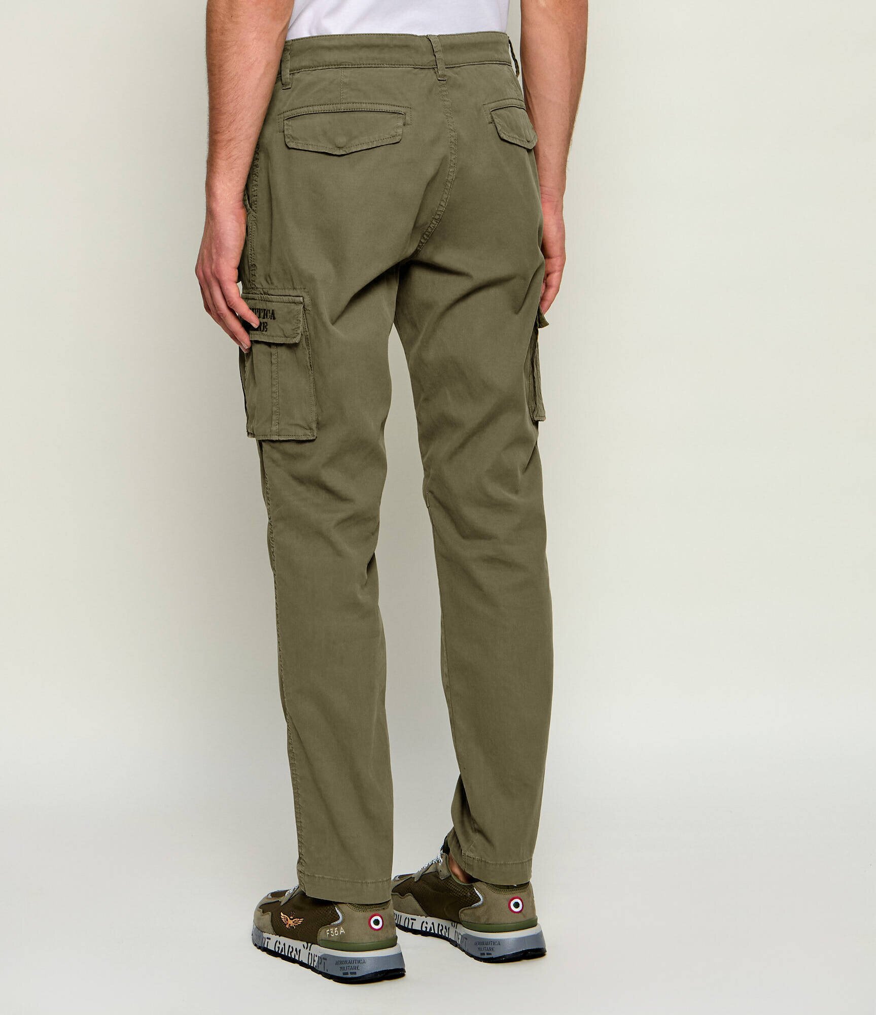 Aeronautica Militare Pantaloni cargo | Slim Fit