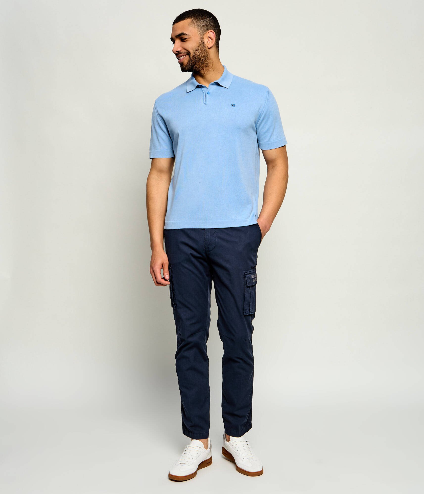 Aeronautica Militare Pantaloni cargo | Slim Fit