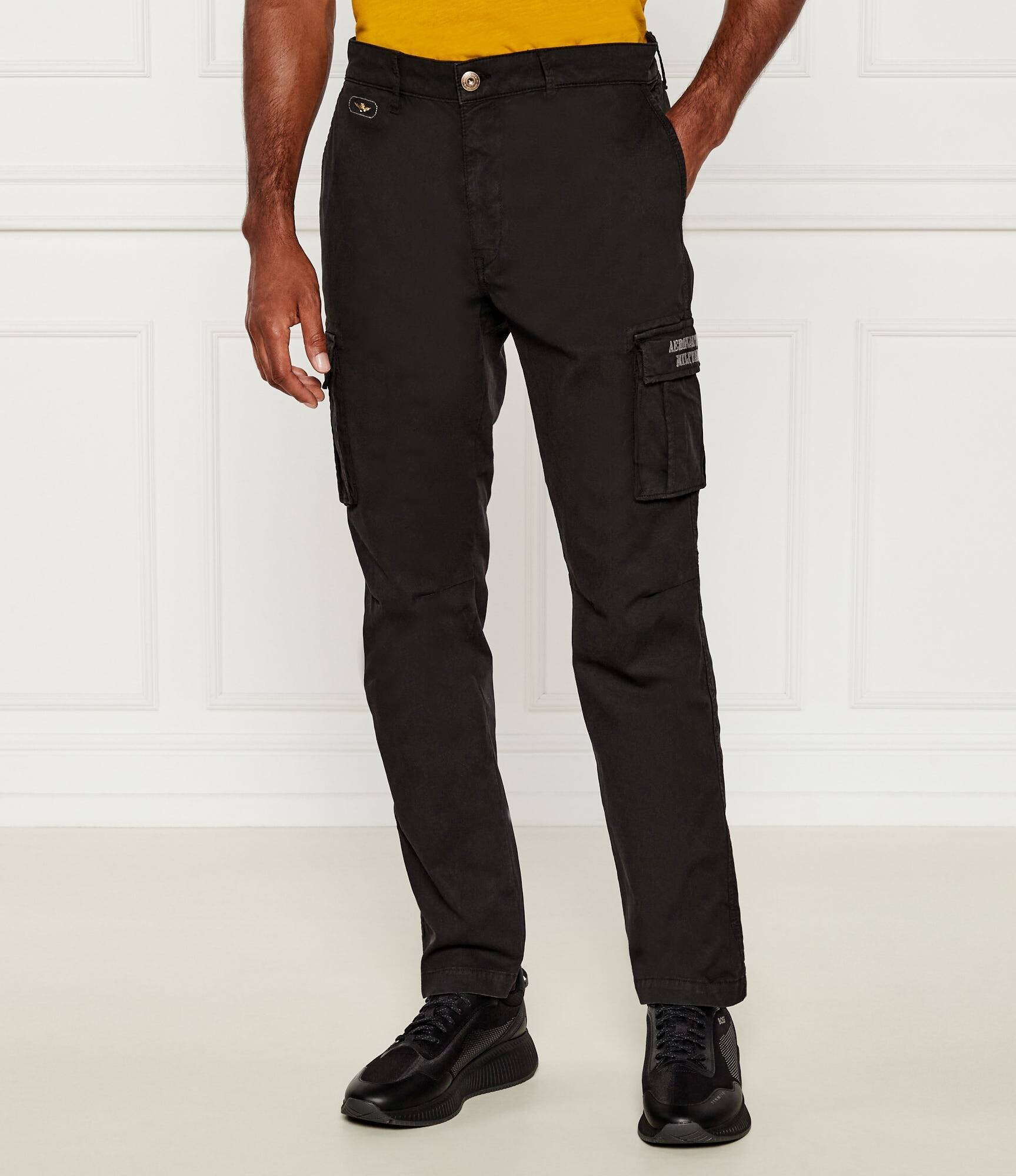 Aeronautica Militare Pantaloni cargo | Slim Fit