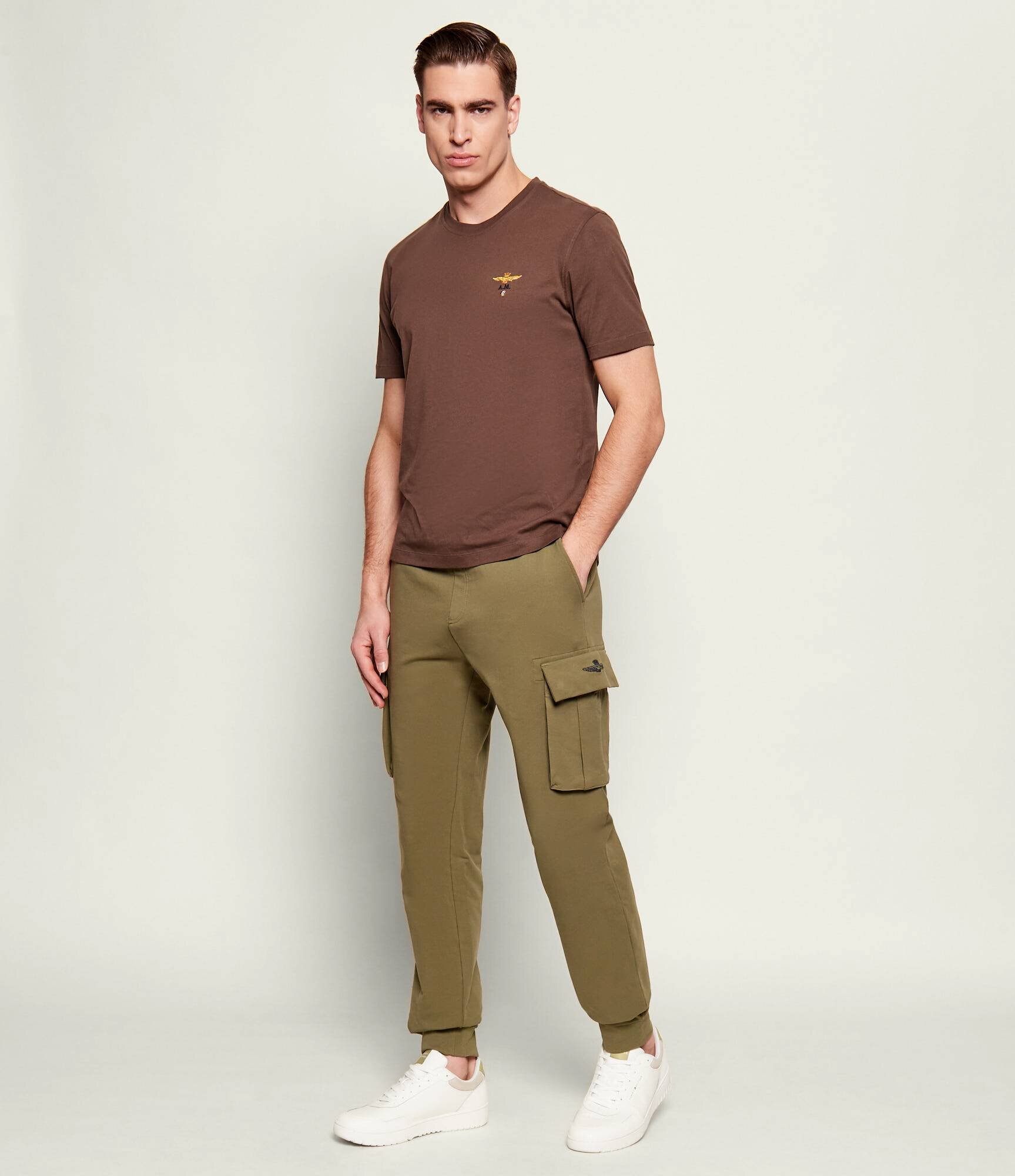 Aeronautica Militare Pantaloni cargo | Tapered fit